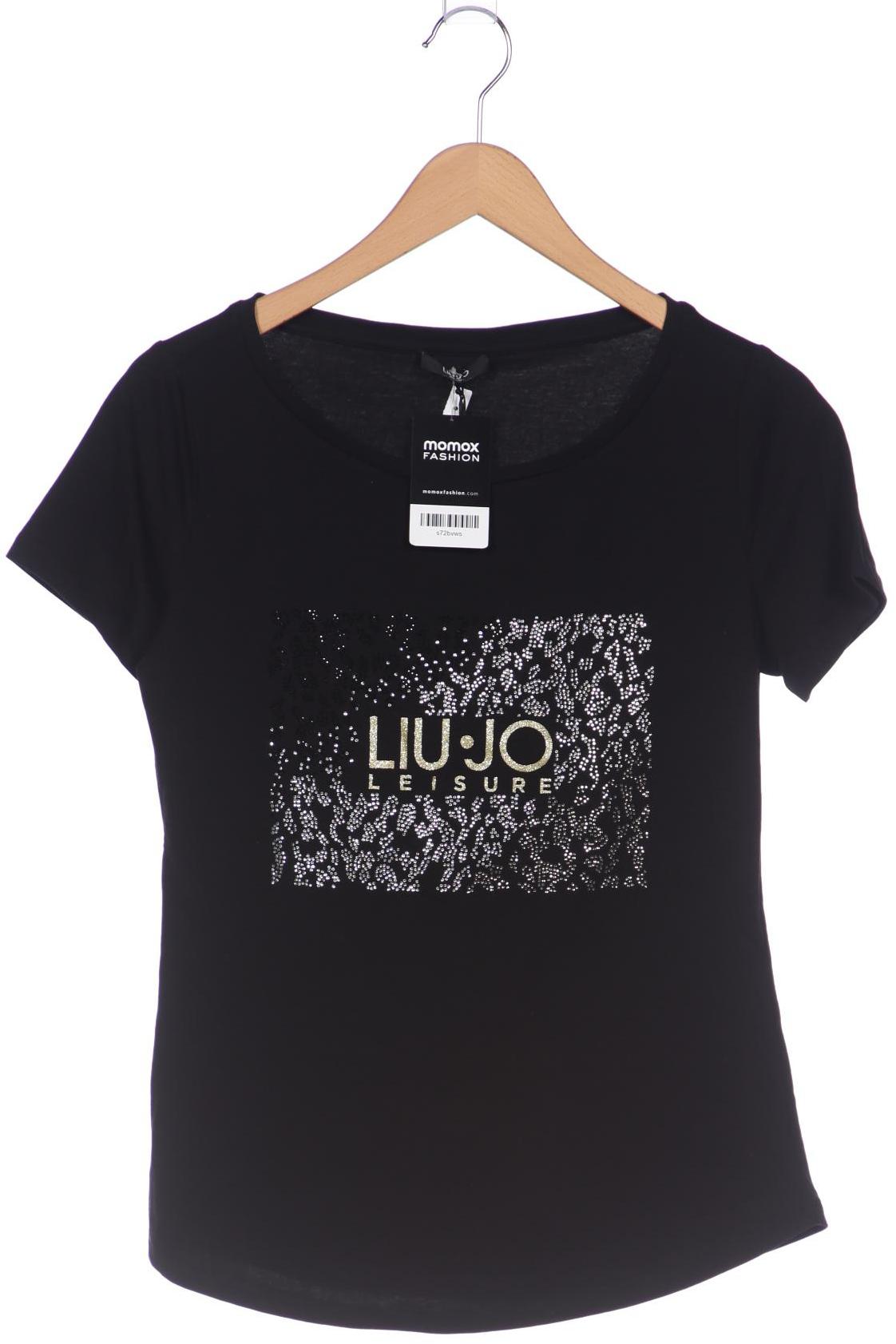 

LIU JO Damen T-Shirt, schwarz, Gr. 36