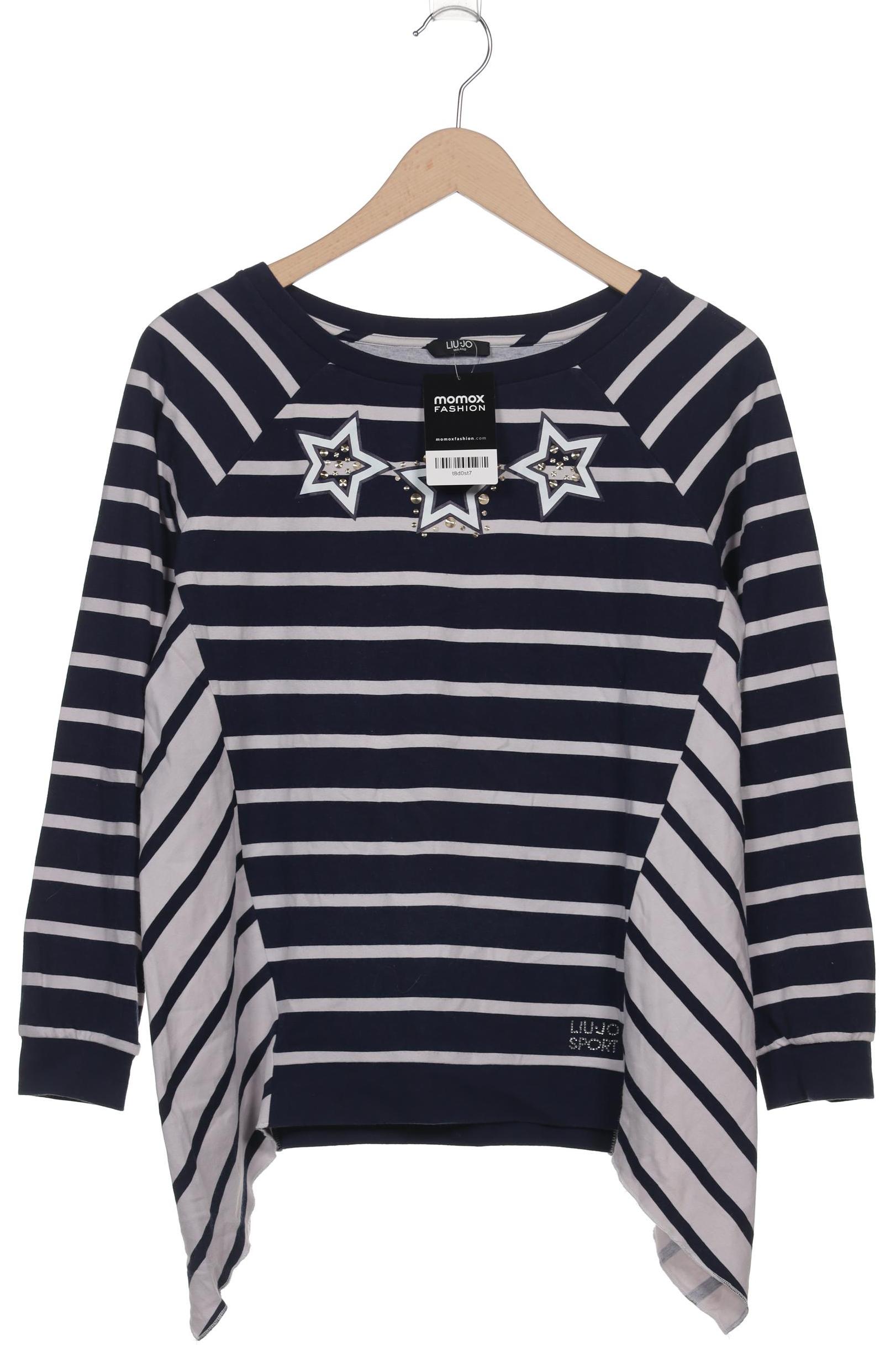 

LIU JO Damen Langarmshirt, marineblau, Gr. 38