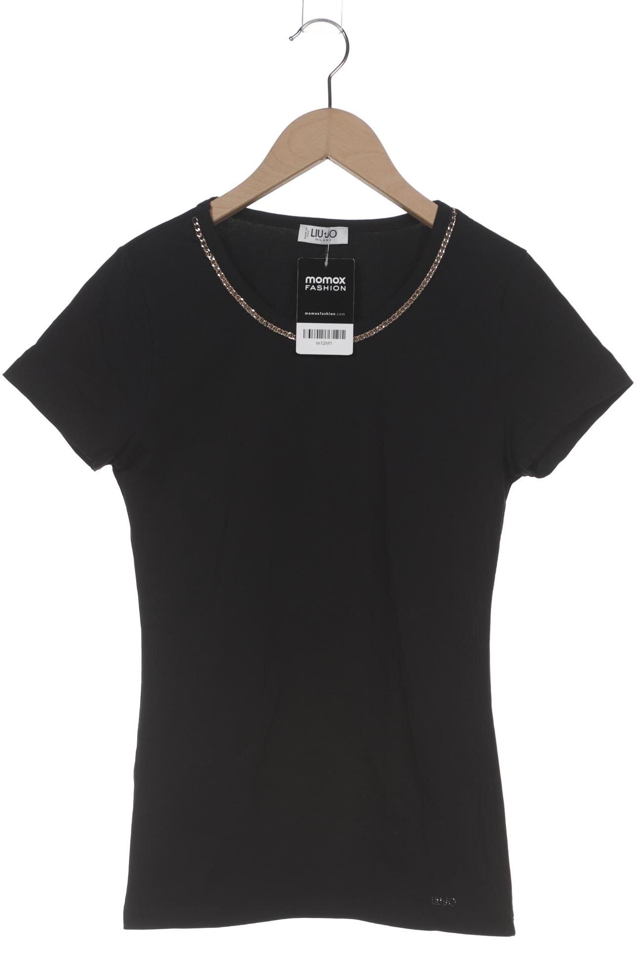 

LIU JO Damen T-Shirt, schwarz, Gr. 36