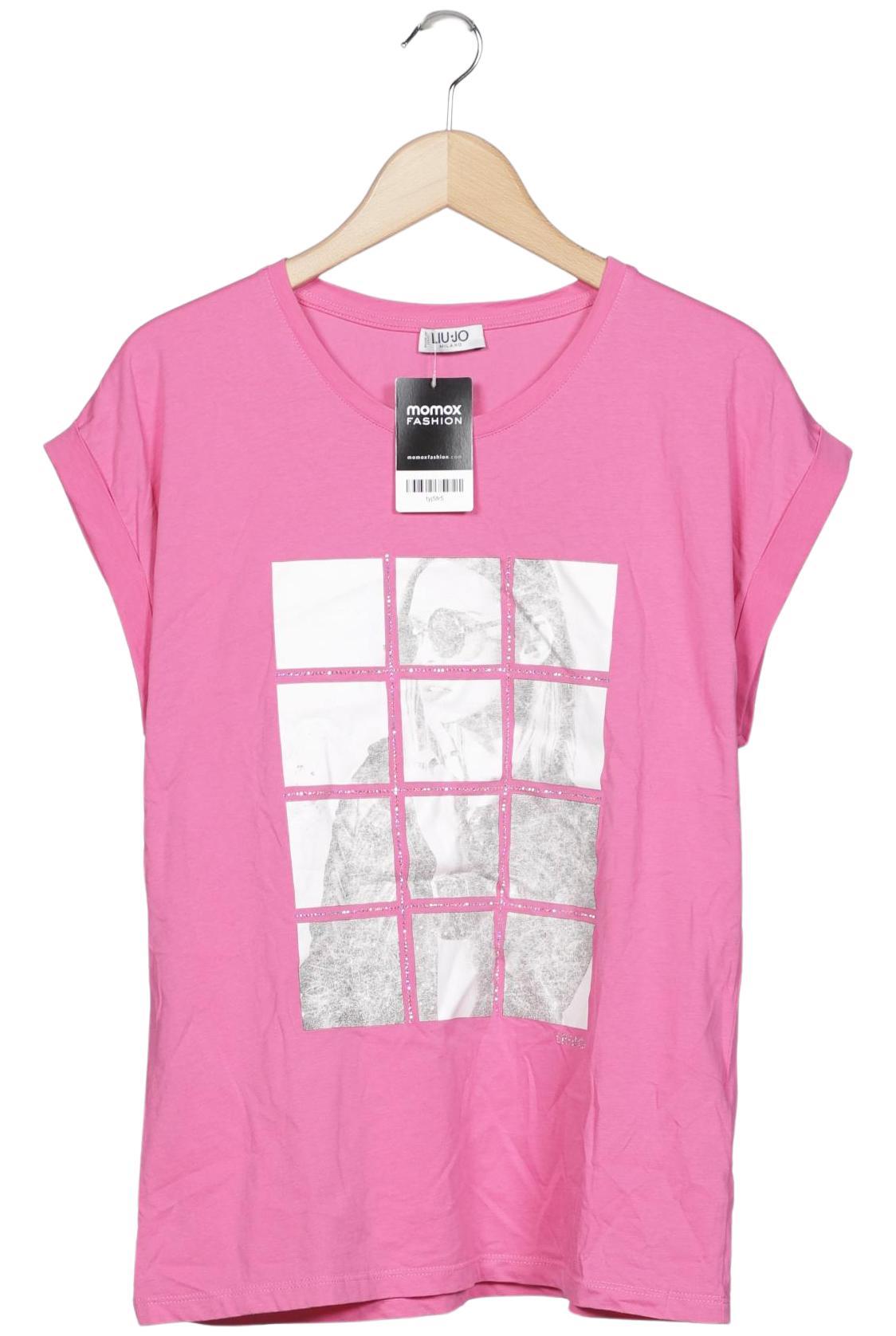 

LIU JO Damen T-Shirt, pink, Gr. 44