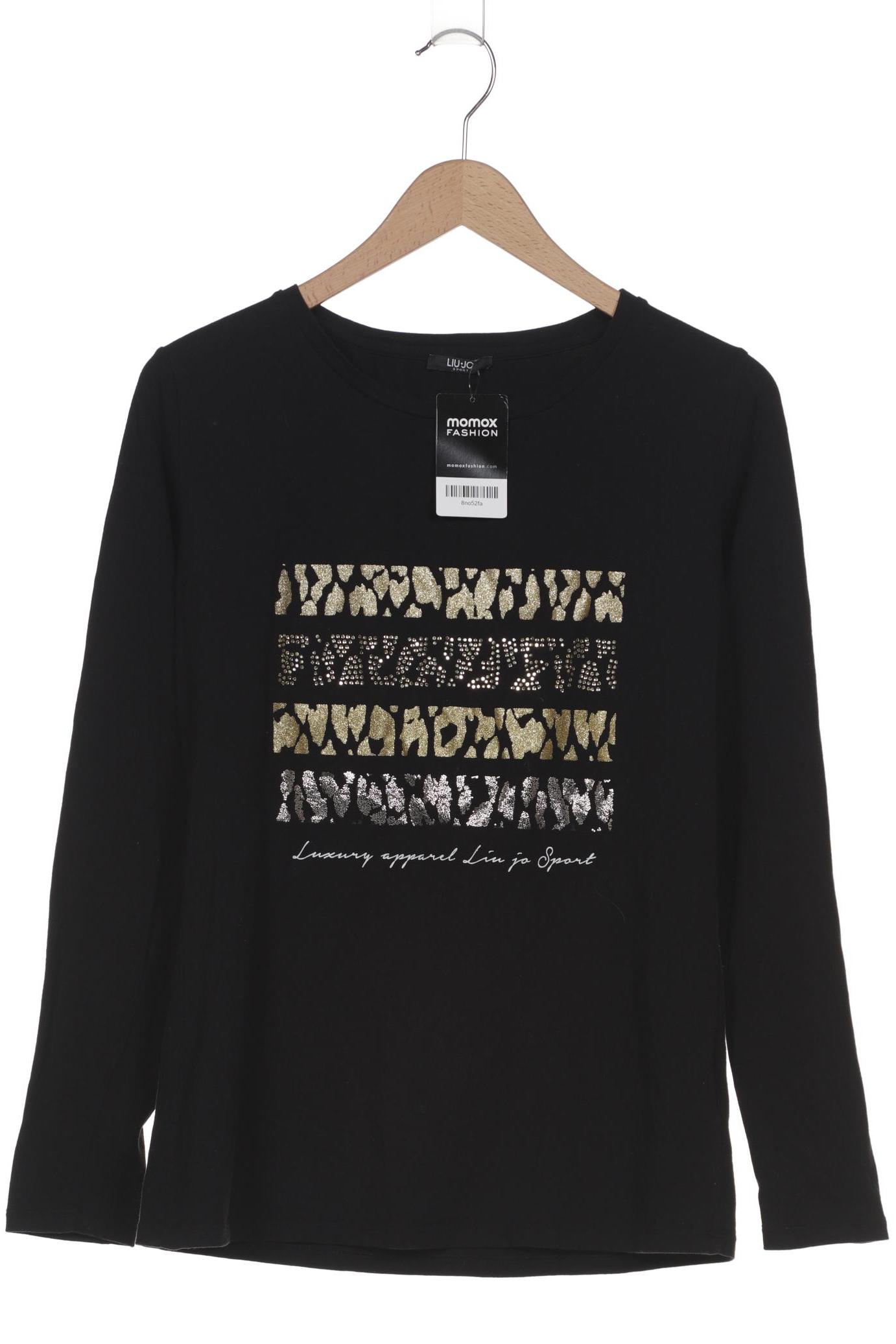 

LIU JO Damen Langarmshirt, schwarz, Gr. 44
