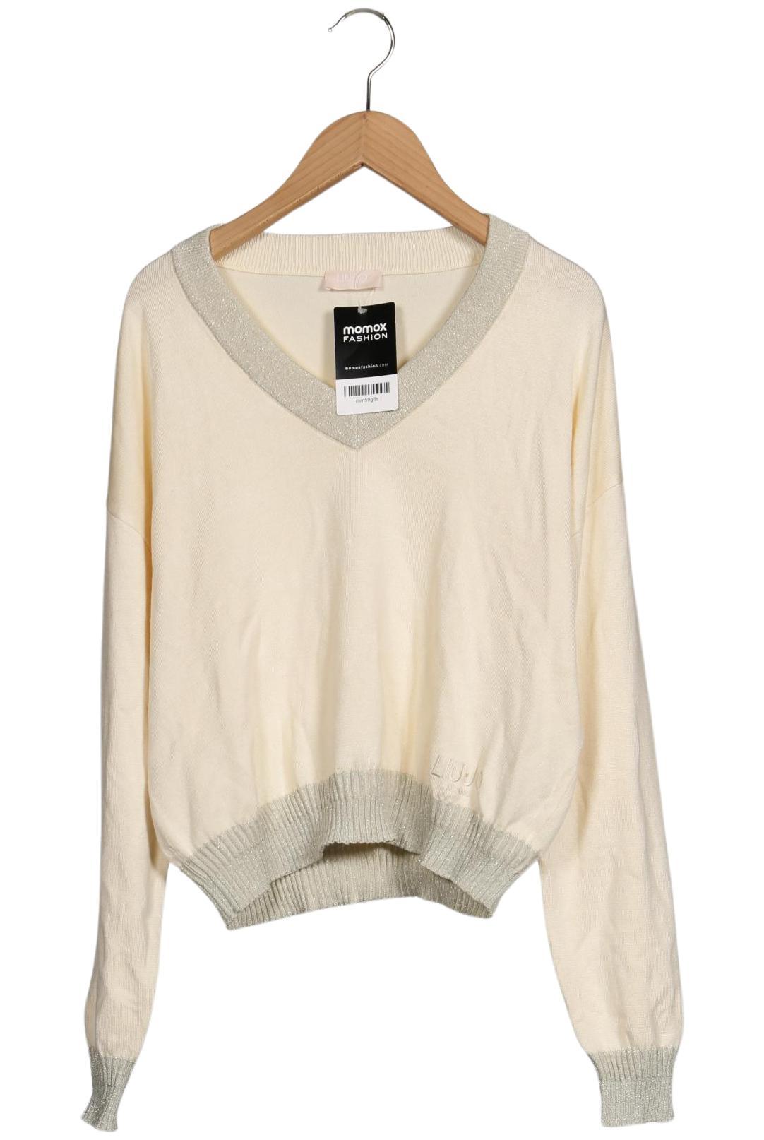 

LIU JO Damen Langarmshirt, cremeweiß, Gr. 34