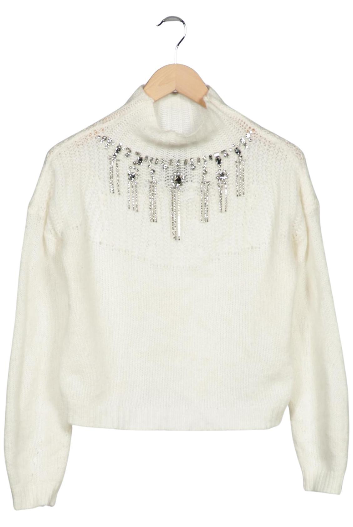 

LIU JO Damen Pullover, cremeweiß, Gr. 36