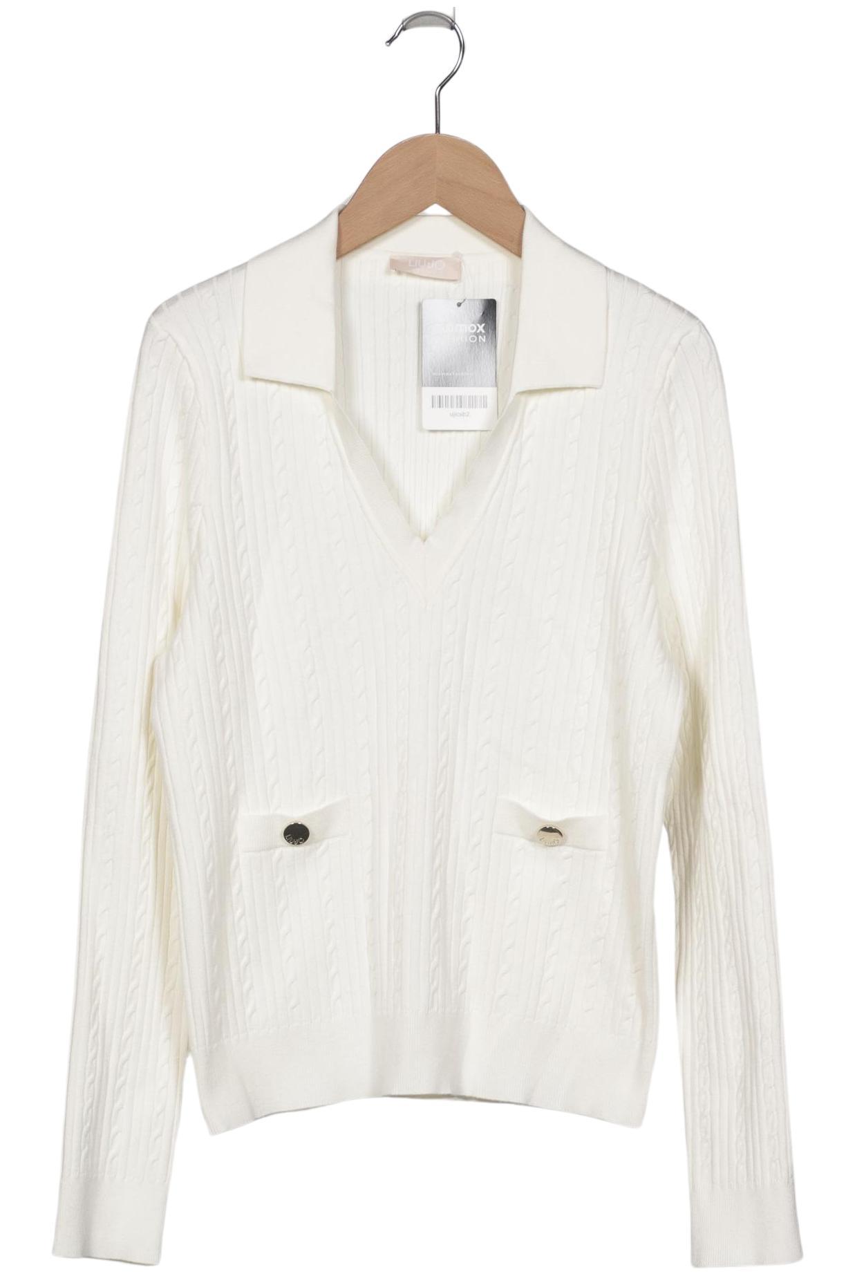 

LIU JO Damen Pullover, cremeweiß, Gr. 36