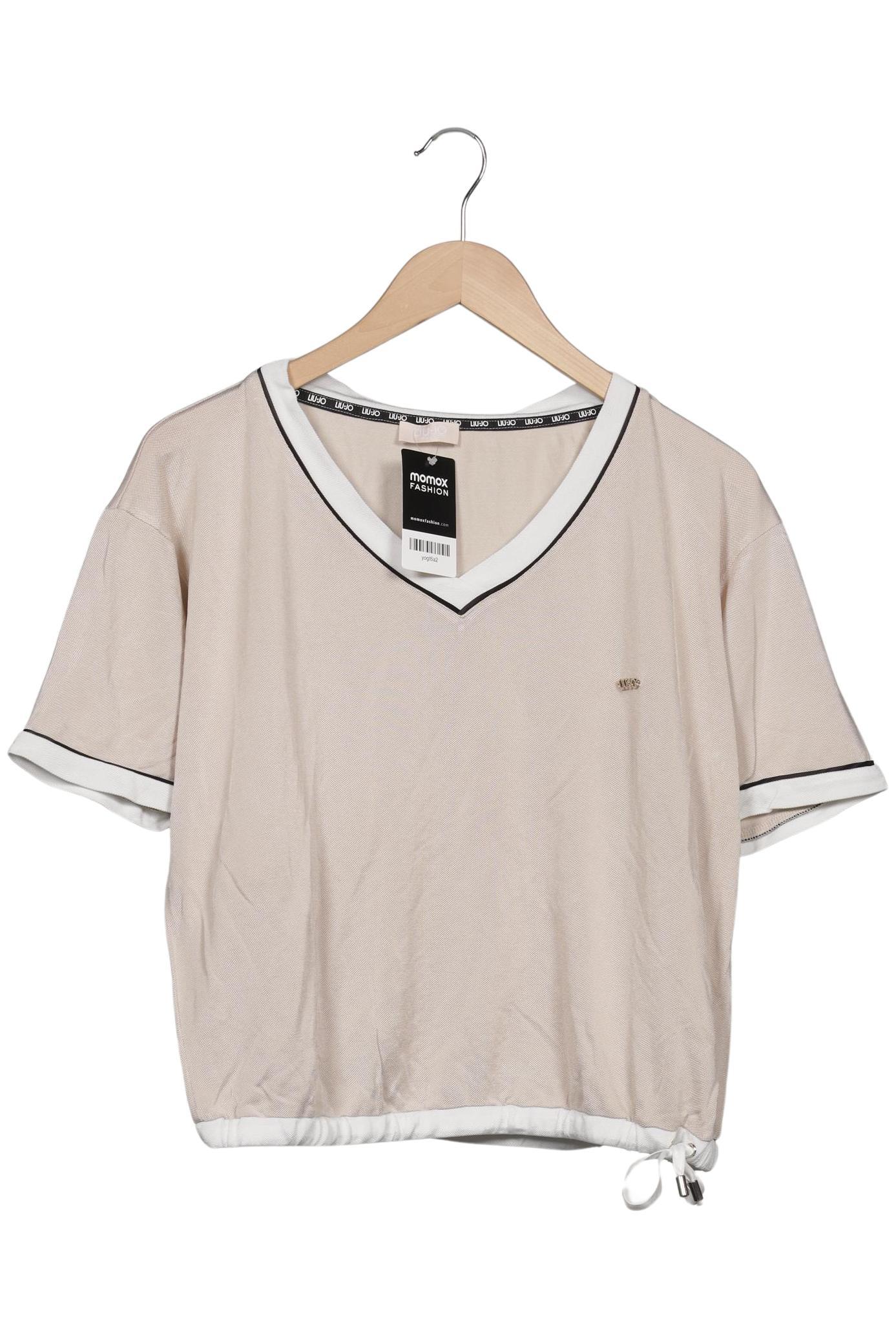 

LIU JO Damen T-Shirt, beige, Gr. 48