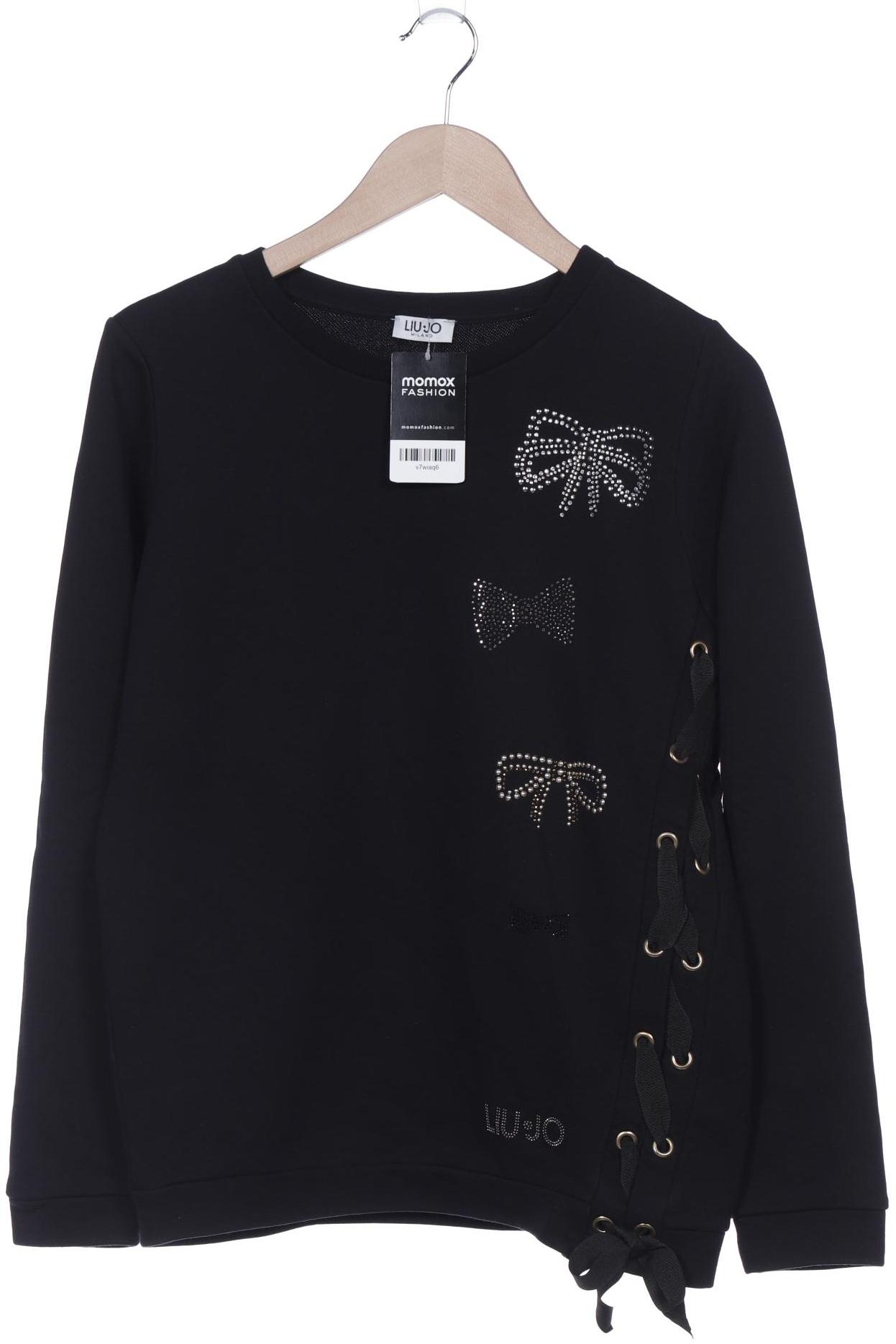 

LIU JO Damen Sweatshirt, schwarz, Gr. 36