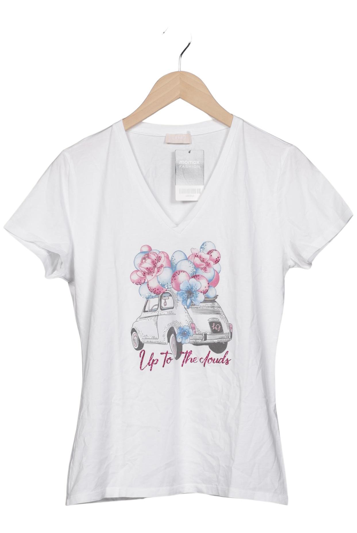 

LIU JO Damen T-Shirt, weiß, Gr. 42