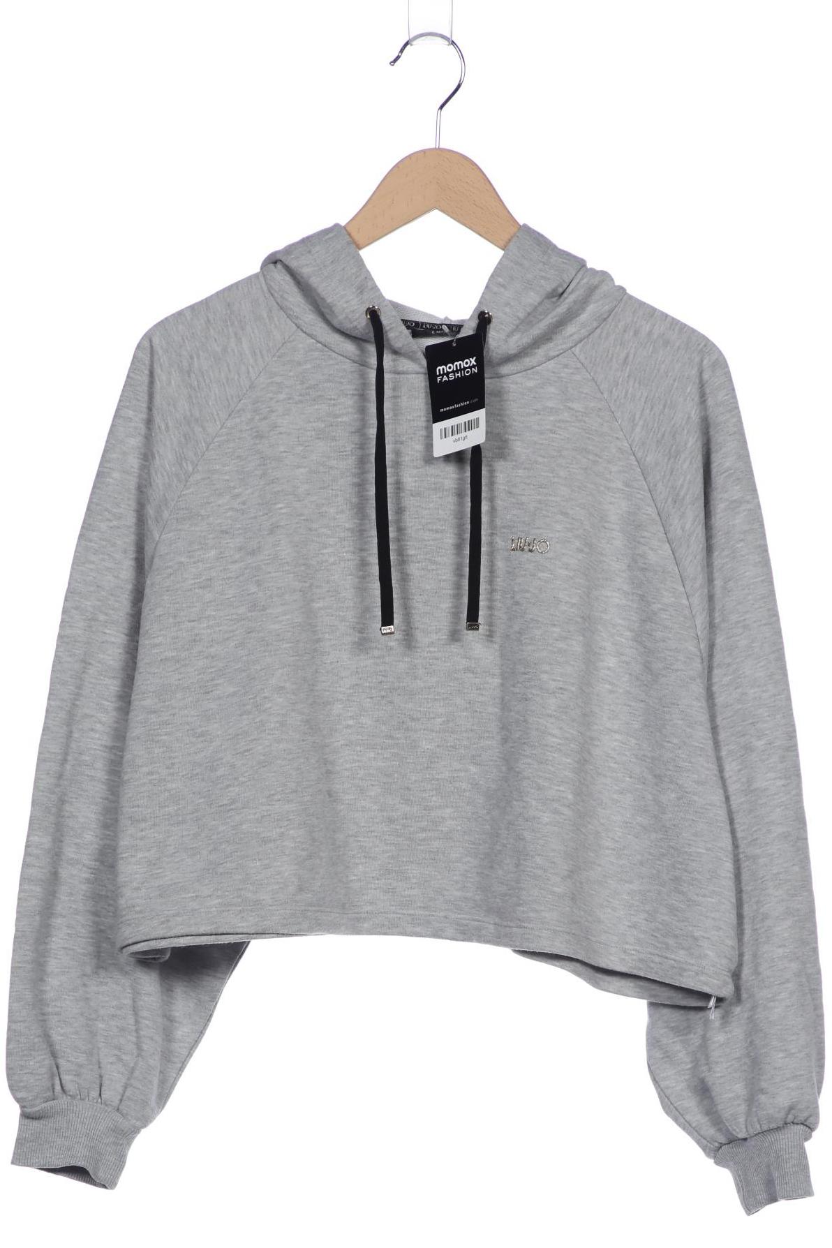 

LIU JO Damen Kapuzenpullover, grau, Gr. 38