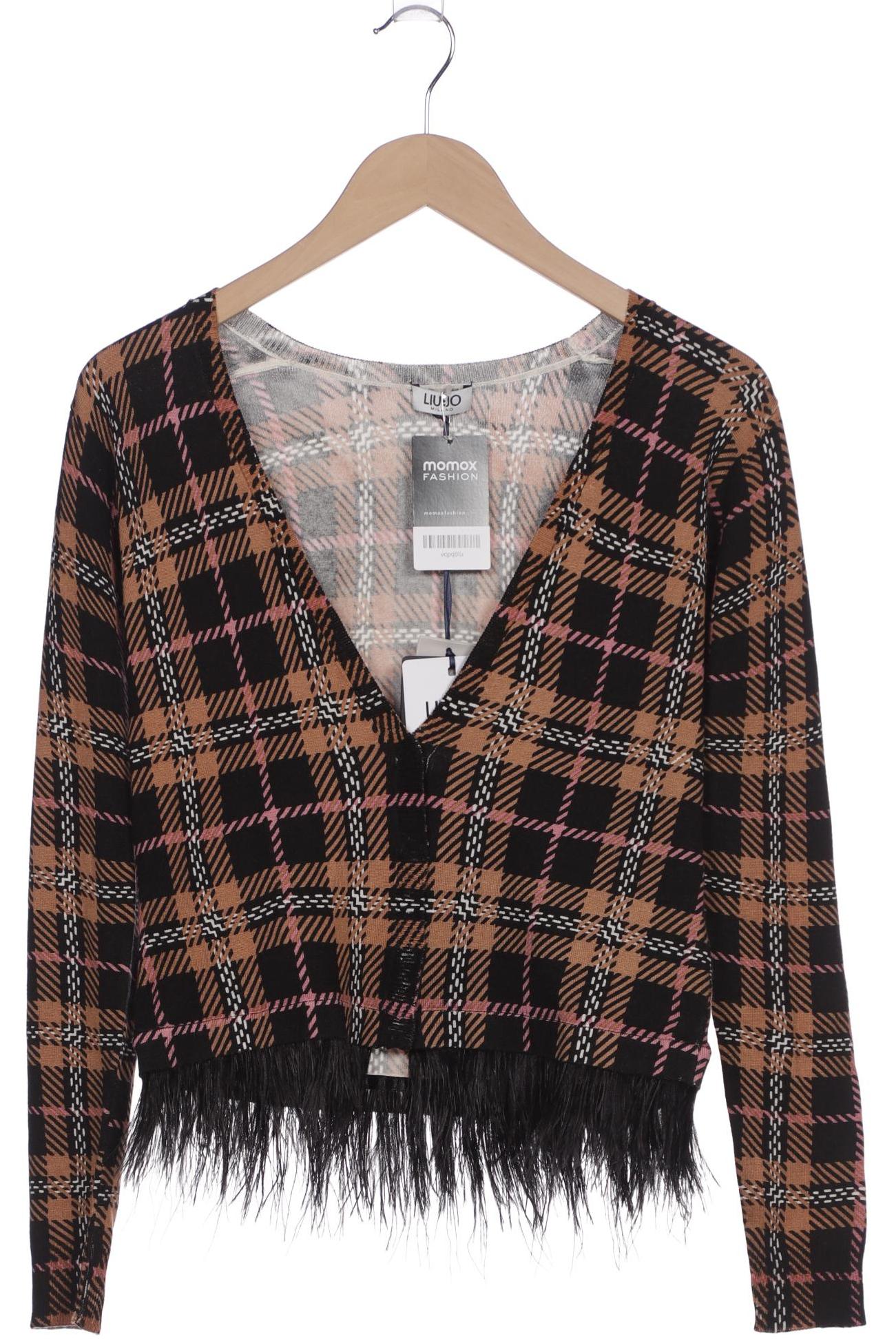 

LIU JO Damen Strickjacke, schwarz, Gr. 34