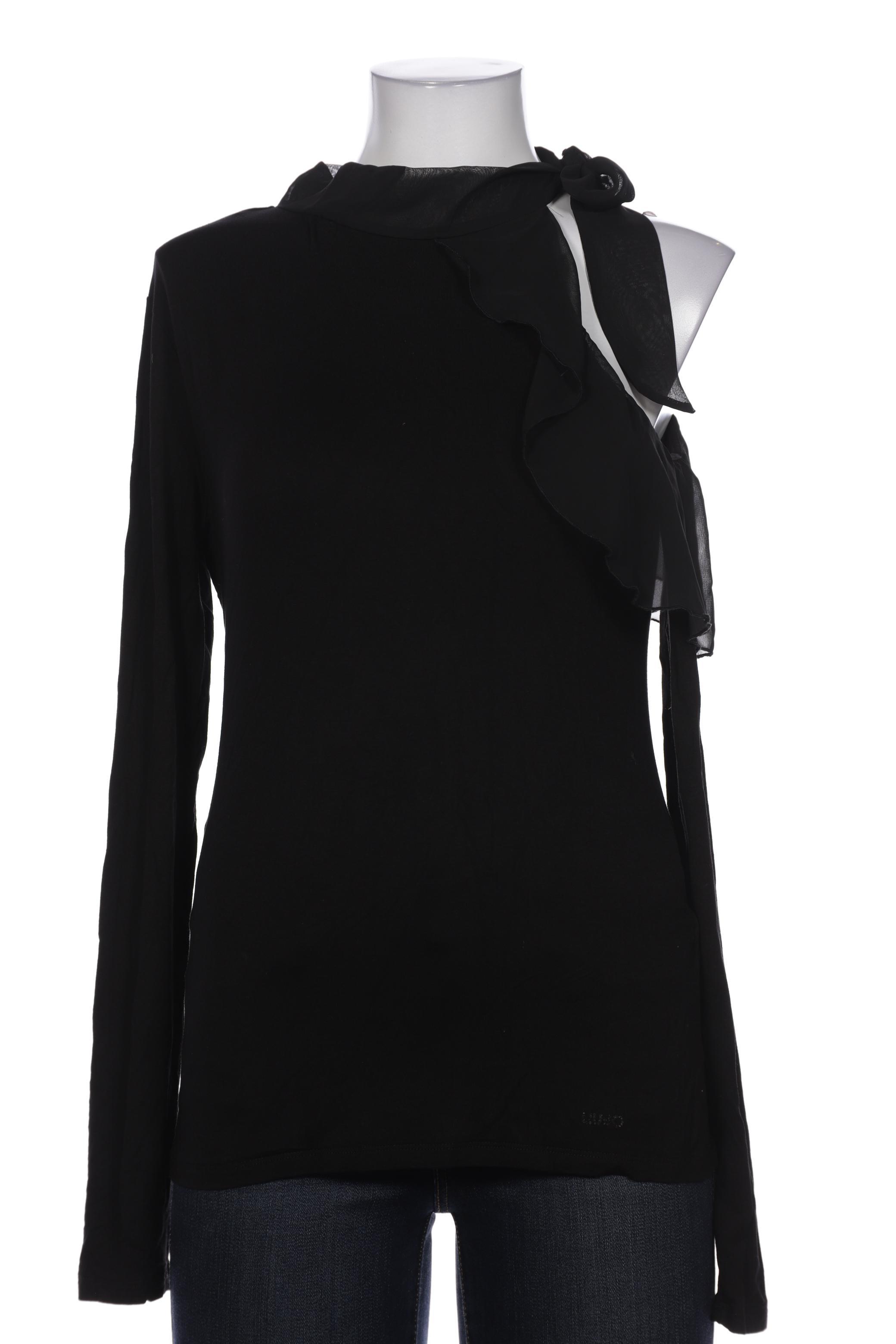 

LIU JO Damen Langarmshirt, schwarz, Gr. 38