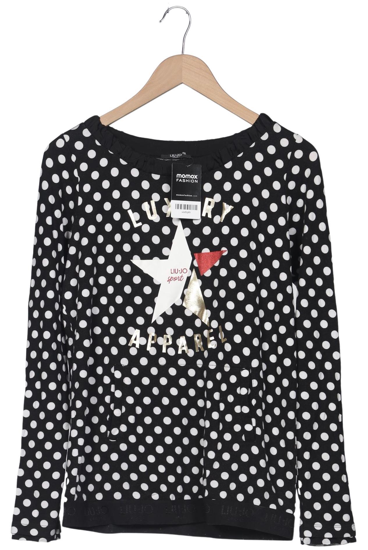 

LIU JO Damen Langarmshirt, schwarz, Gr. 38
