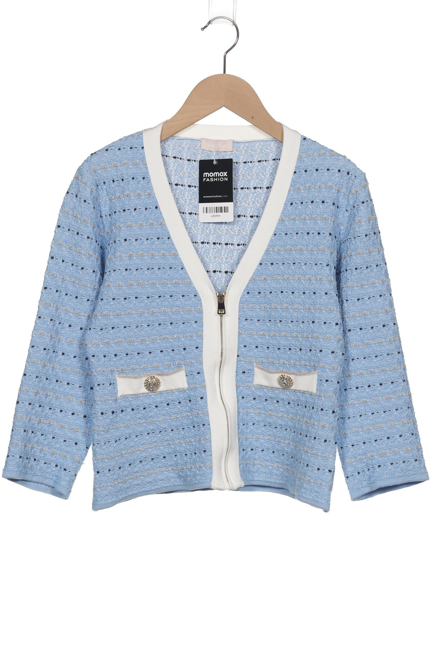 

LIU JO Damen Strickjacke, blau, Gr. 34