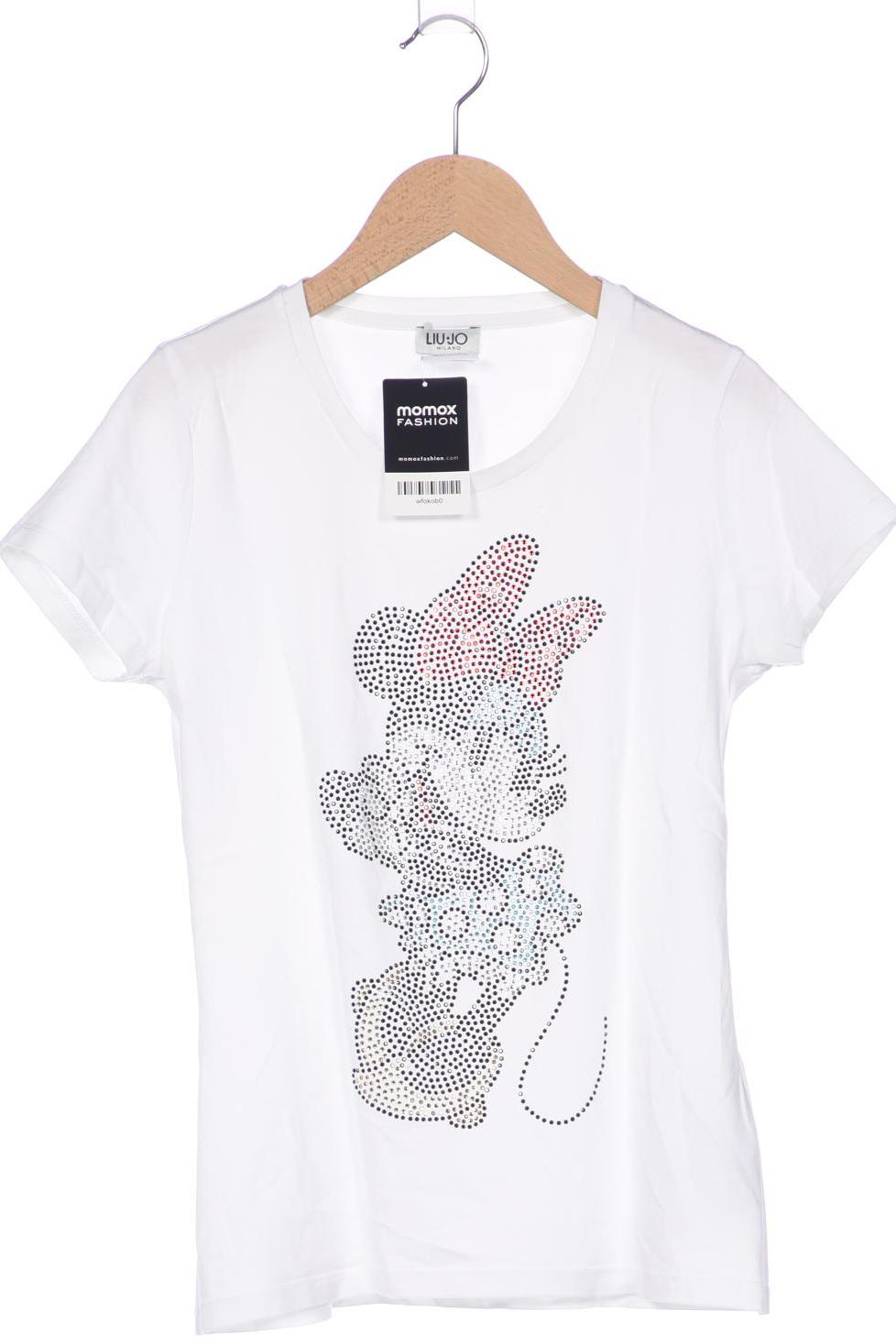 

LIU JO Damen T-Shirt, weiß, Gr. 36