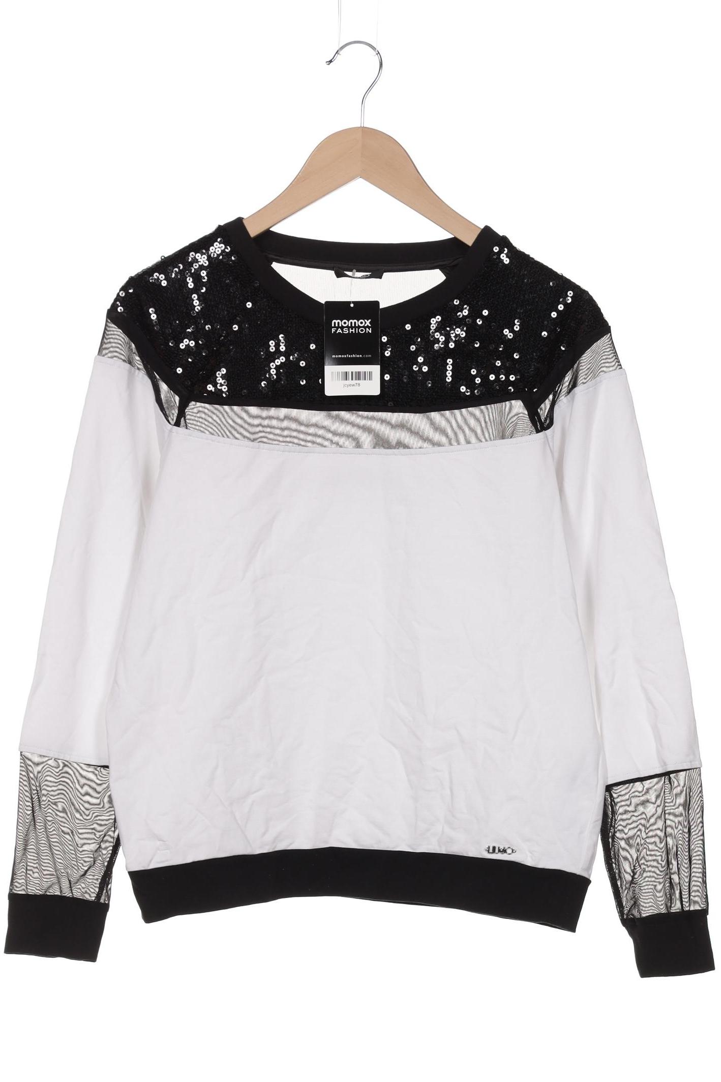 

LIU JO Damen Langarmshirt, weiß, Gr. 36