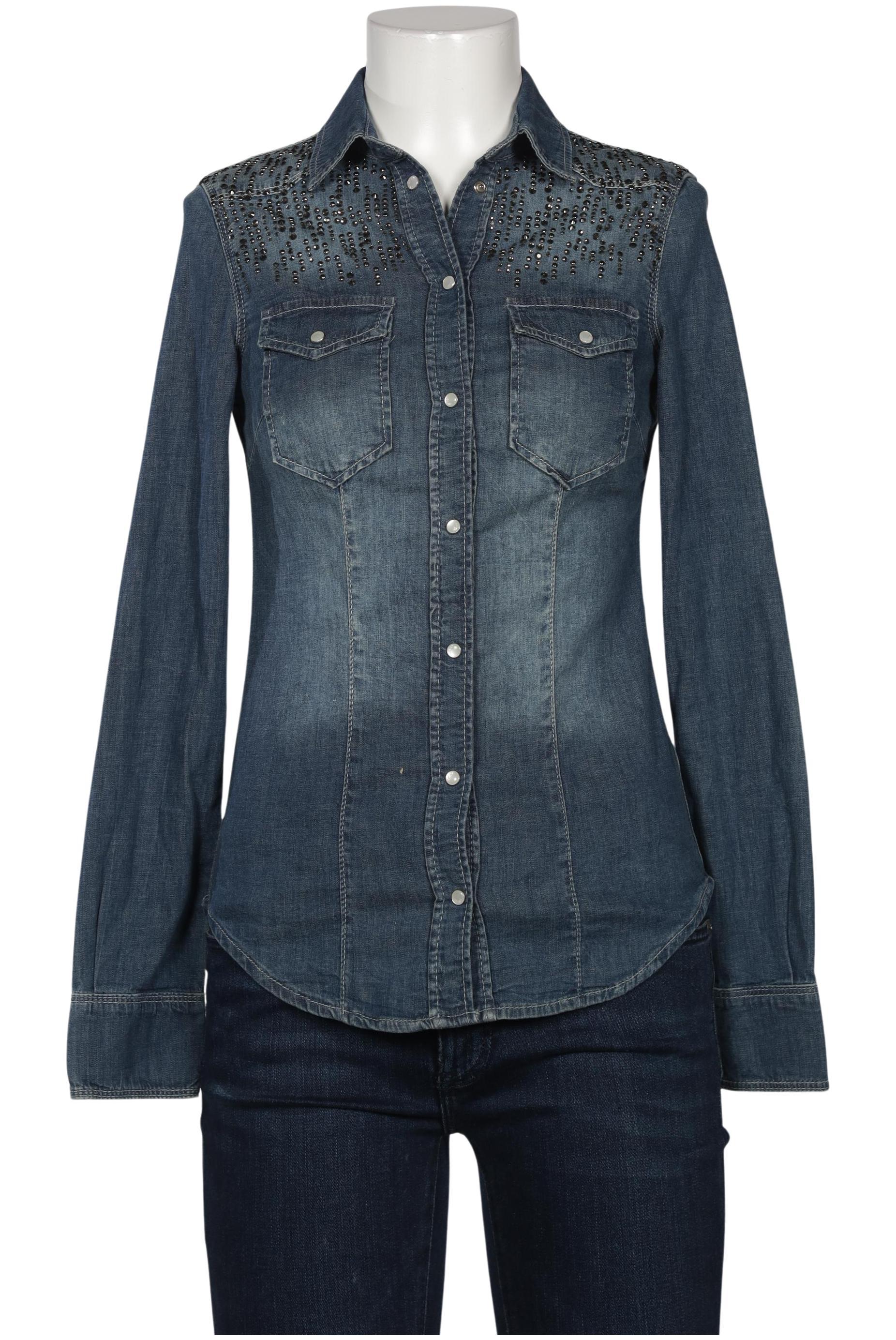 

LIU JO Damen Bluse, blau, Gr. 32