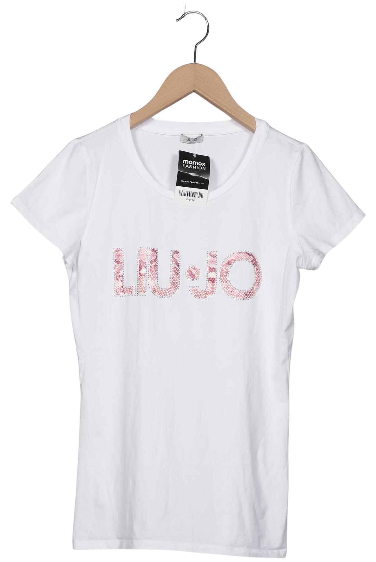 

LIU JO Damen T-Shirt, weiß, Gr. 36