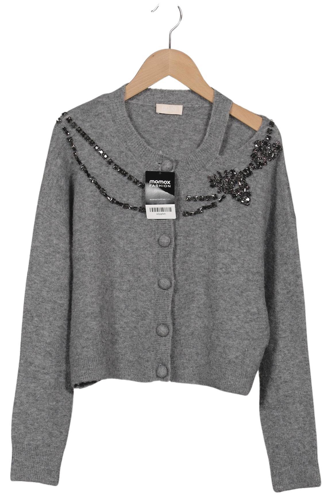 

LIU JO Damen Strickjacke, grau, Gr. 38