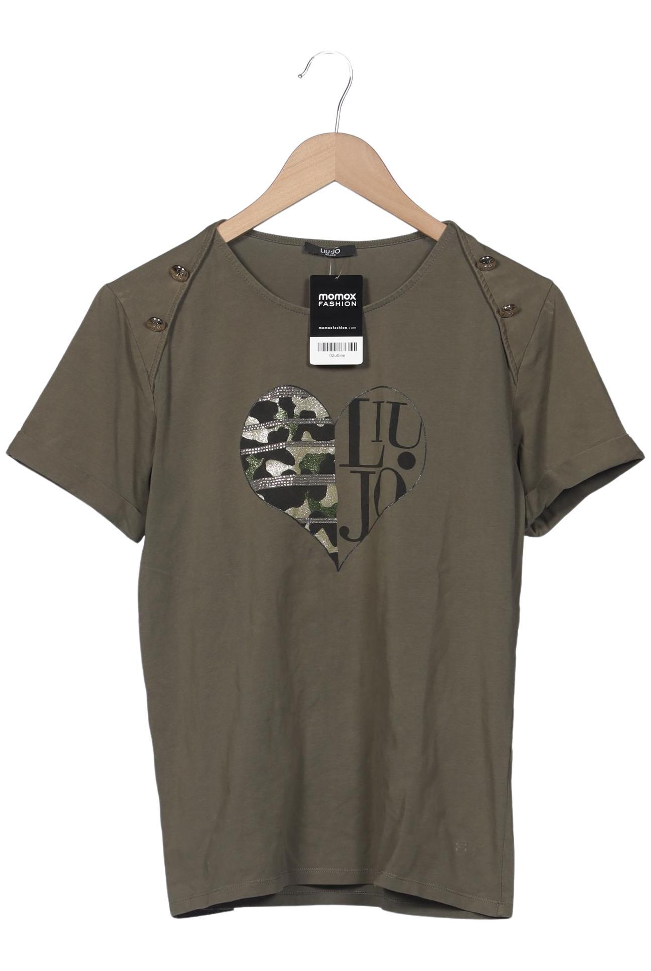 

LIU JO Damen T-Shirt, grün, Gr. 42