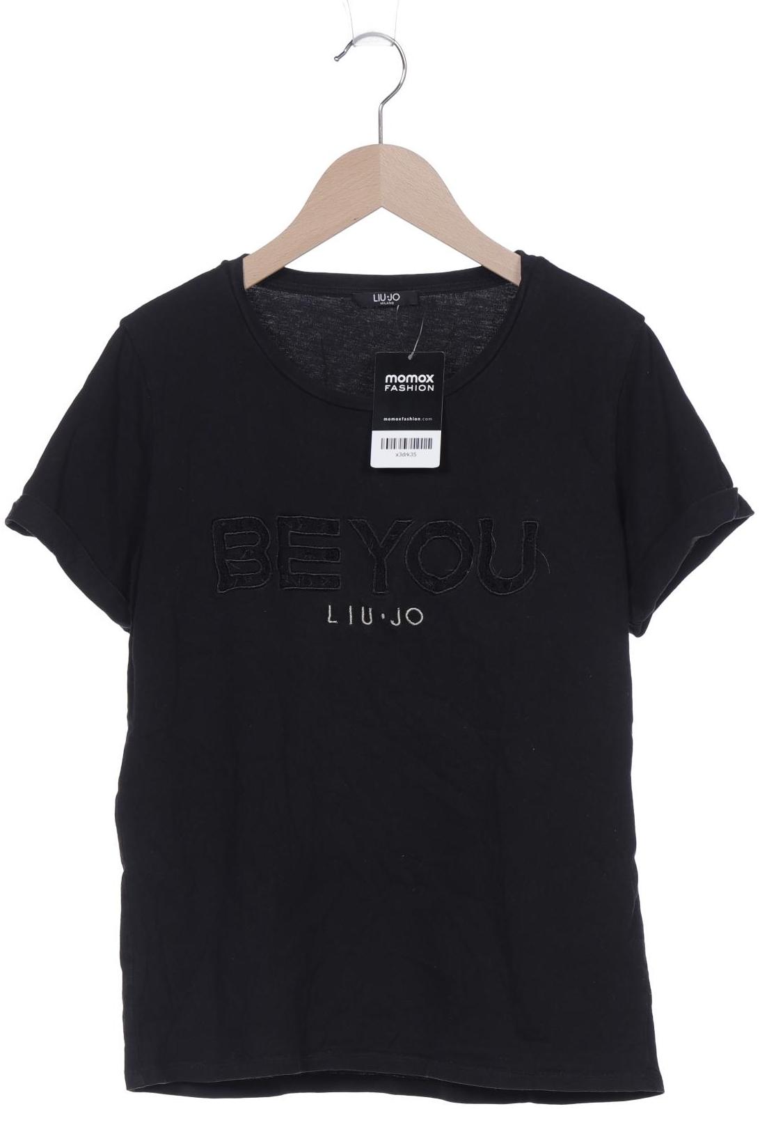 

LIU JO Damen T-Shirt, schwarz, Gr. 36