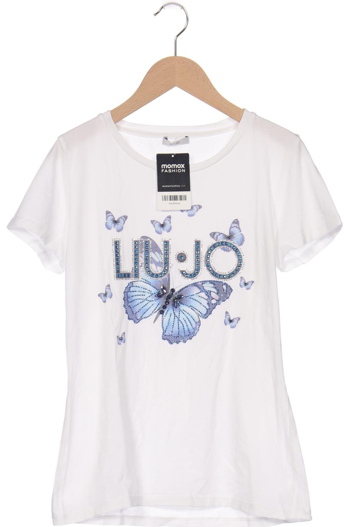 

LIU JO Damen T-Shirt, weiß, Gr. 36