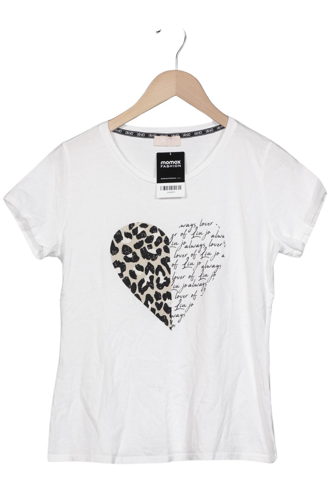 

LIU JO Damen T-Shirt, weiß, Gr. 38