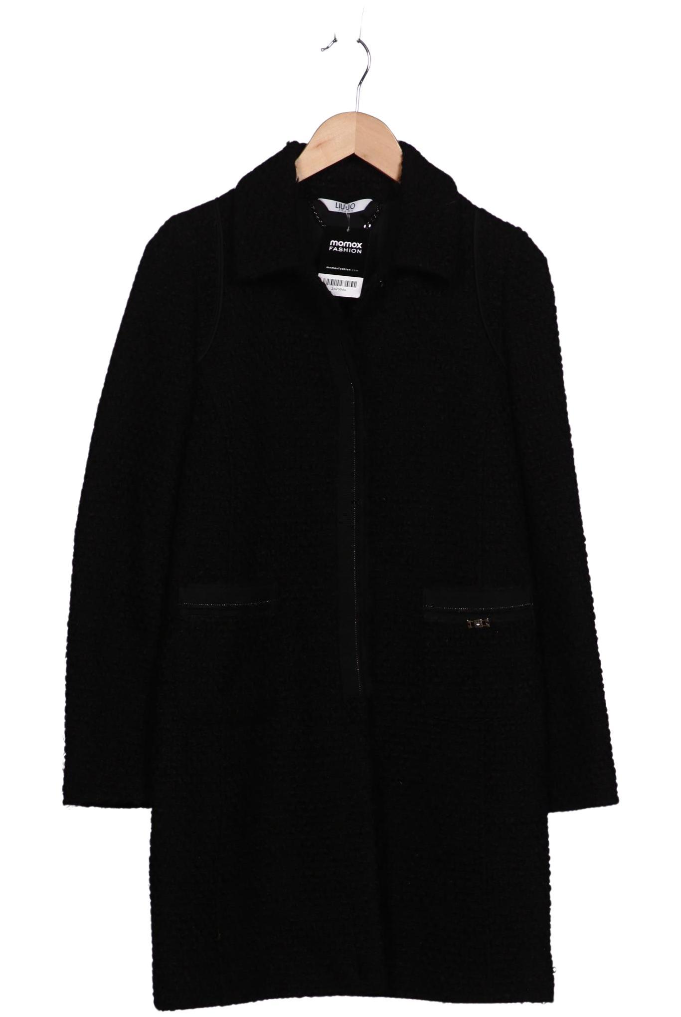 

LIU JO Damen Mantel, schwarz, Gr. 42