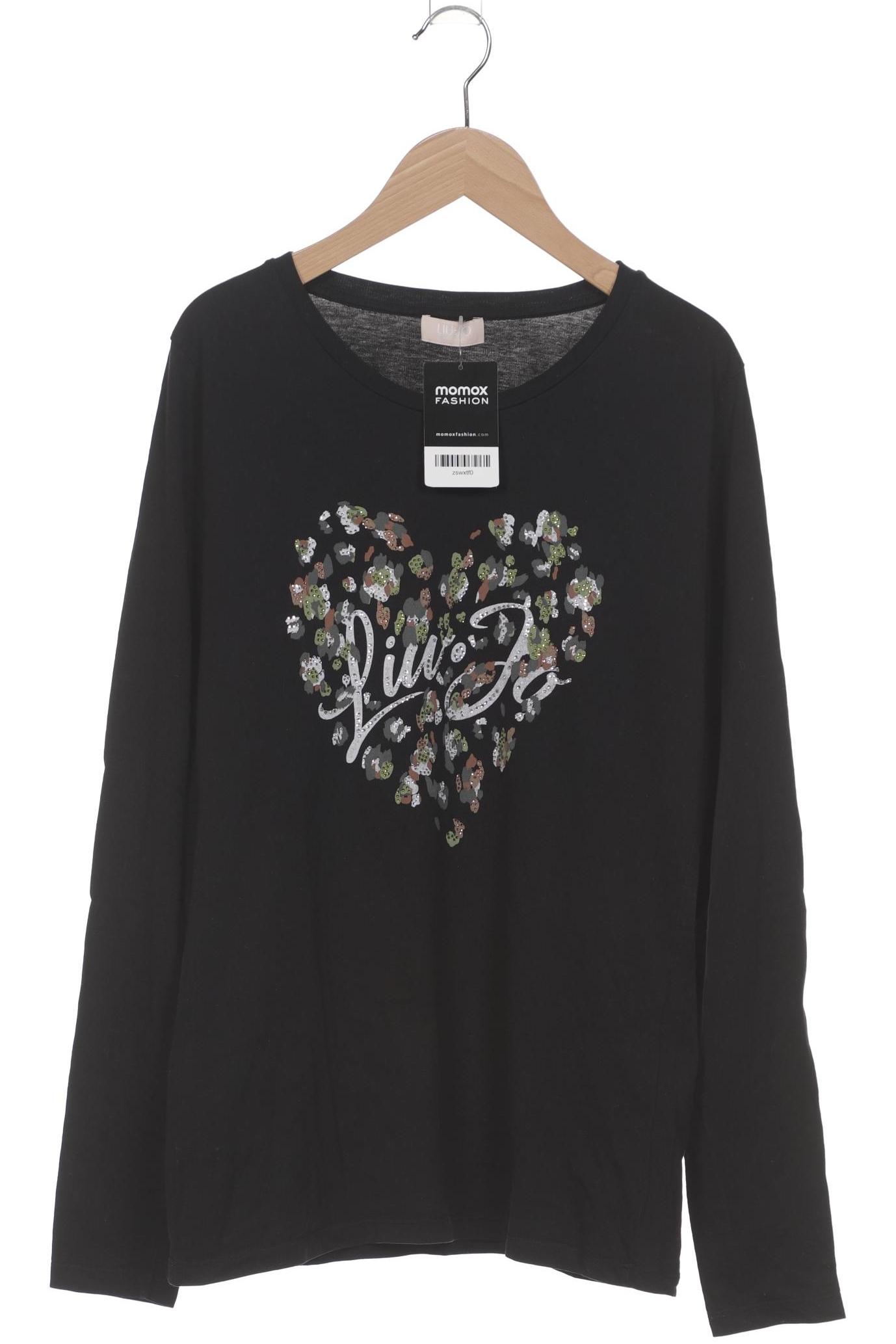

LIU JO Damen Langarmshirt, schwarz, Gr. 42