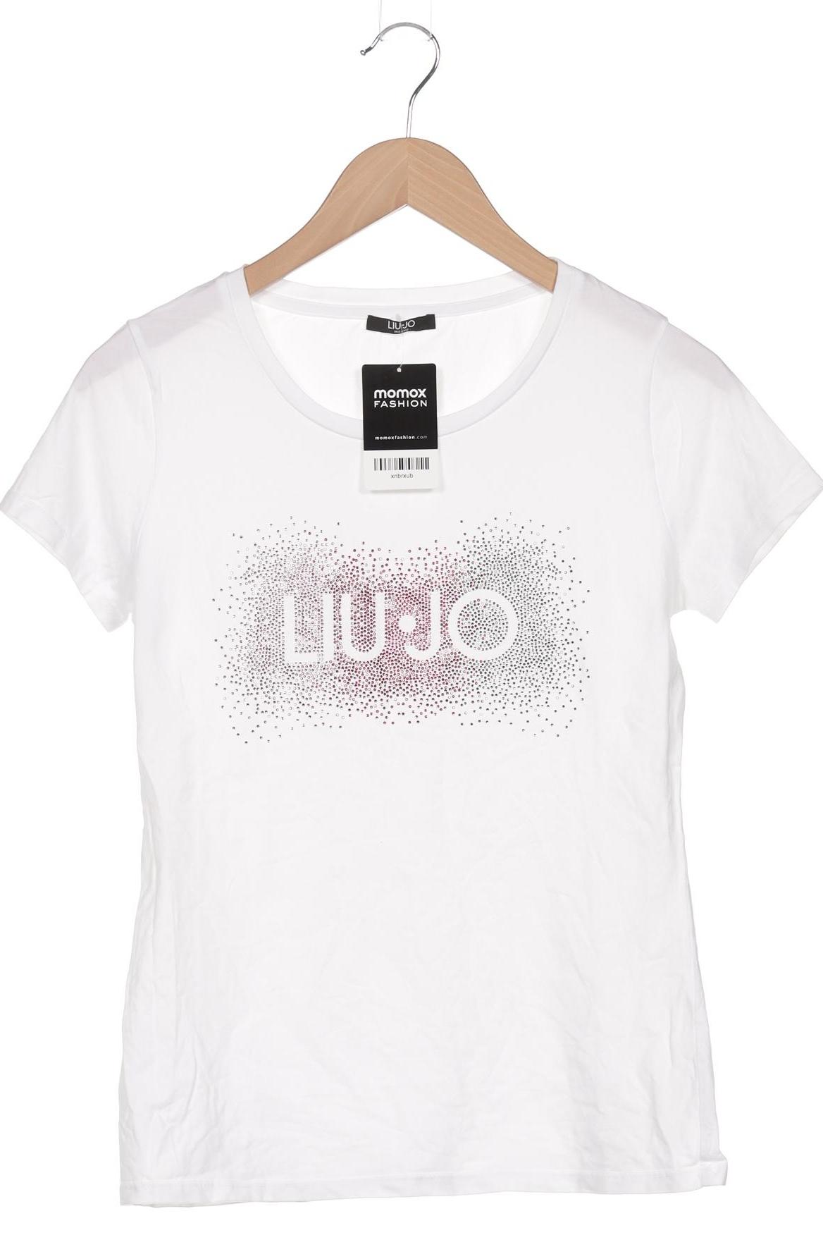 

LIU JO Damen T-Shirt, weiß, Gr. 36