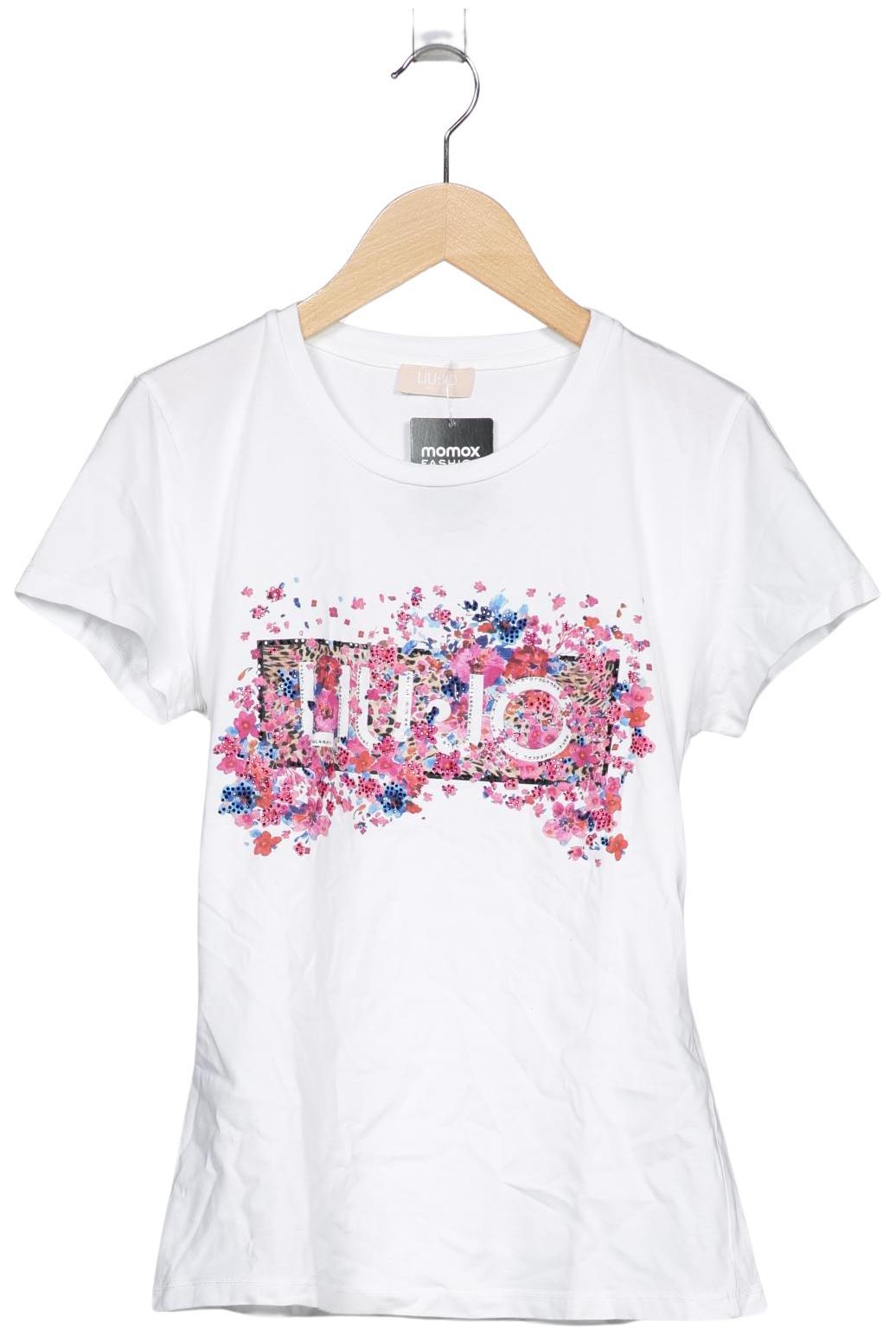 

LIU JO Damen T-Shirt, weiß, Gr. 36