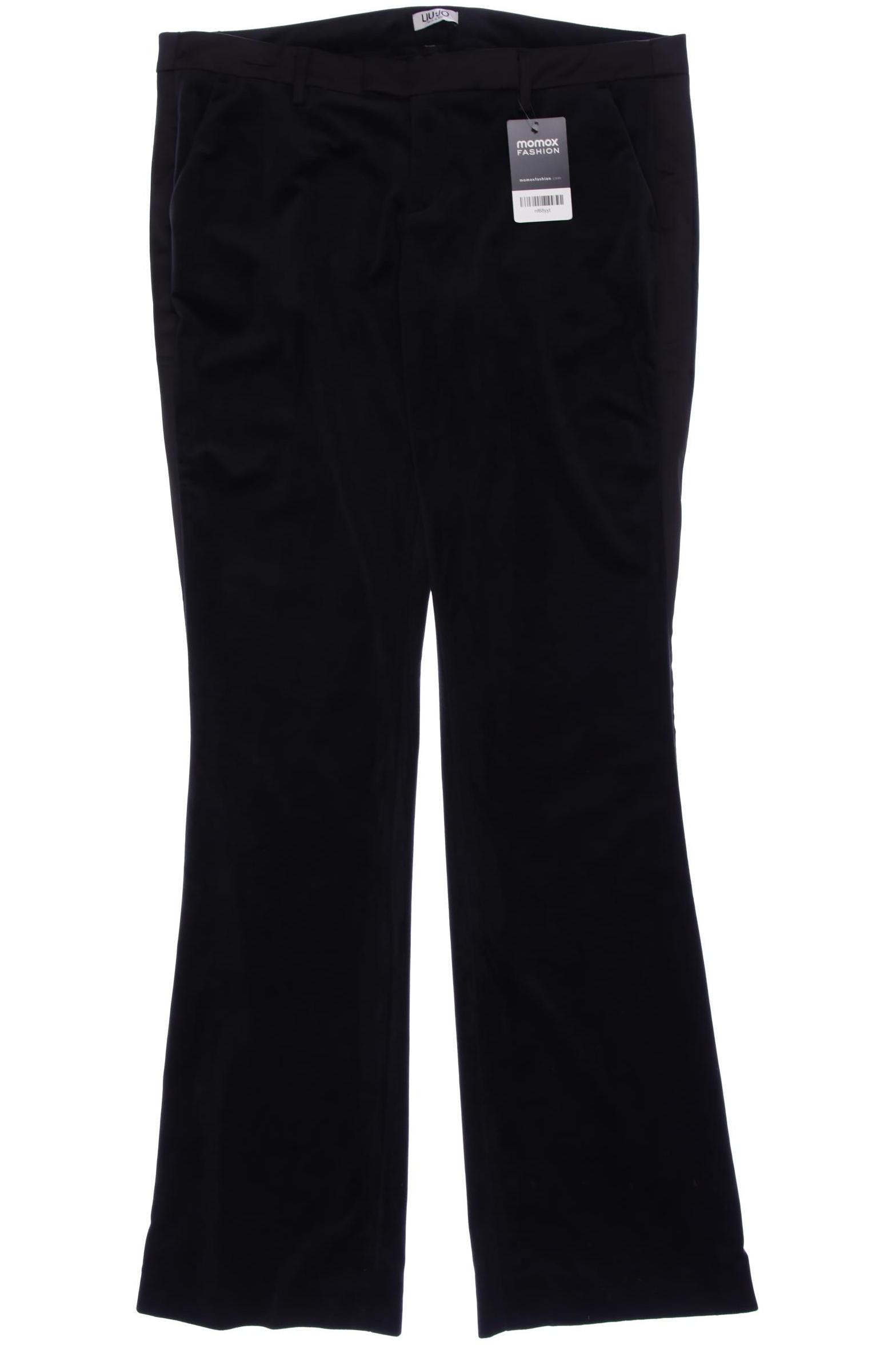 

LIU JO Damen Stoffhose, schwarz, Gr. 46