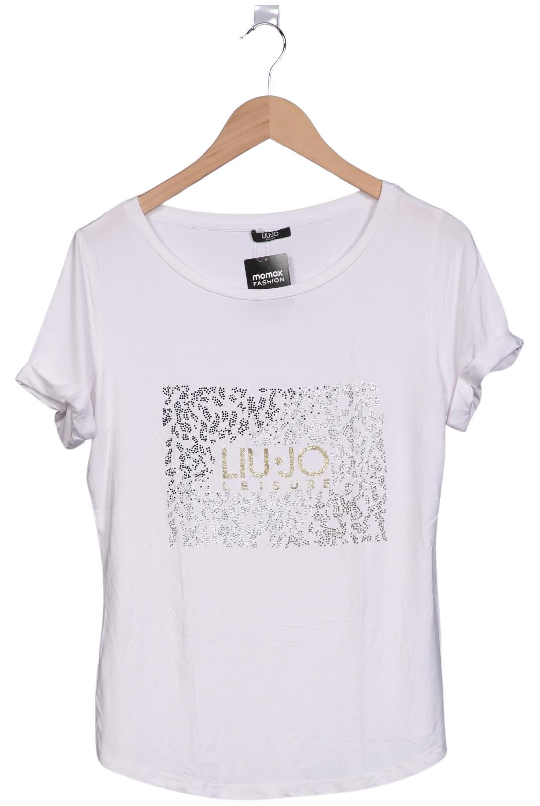 

LIU JO Damen T-Shirt, weiß, Gr. 42