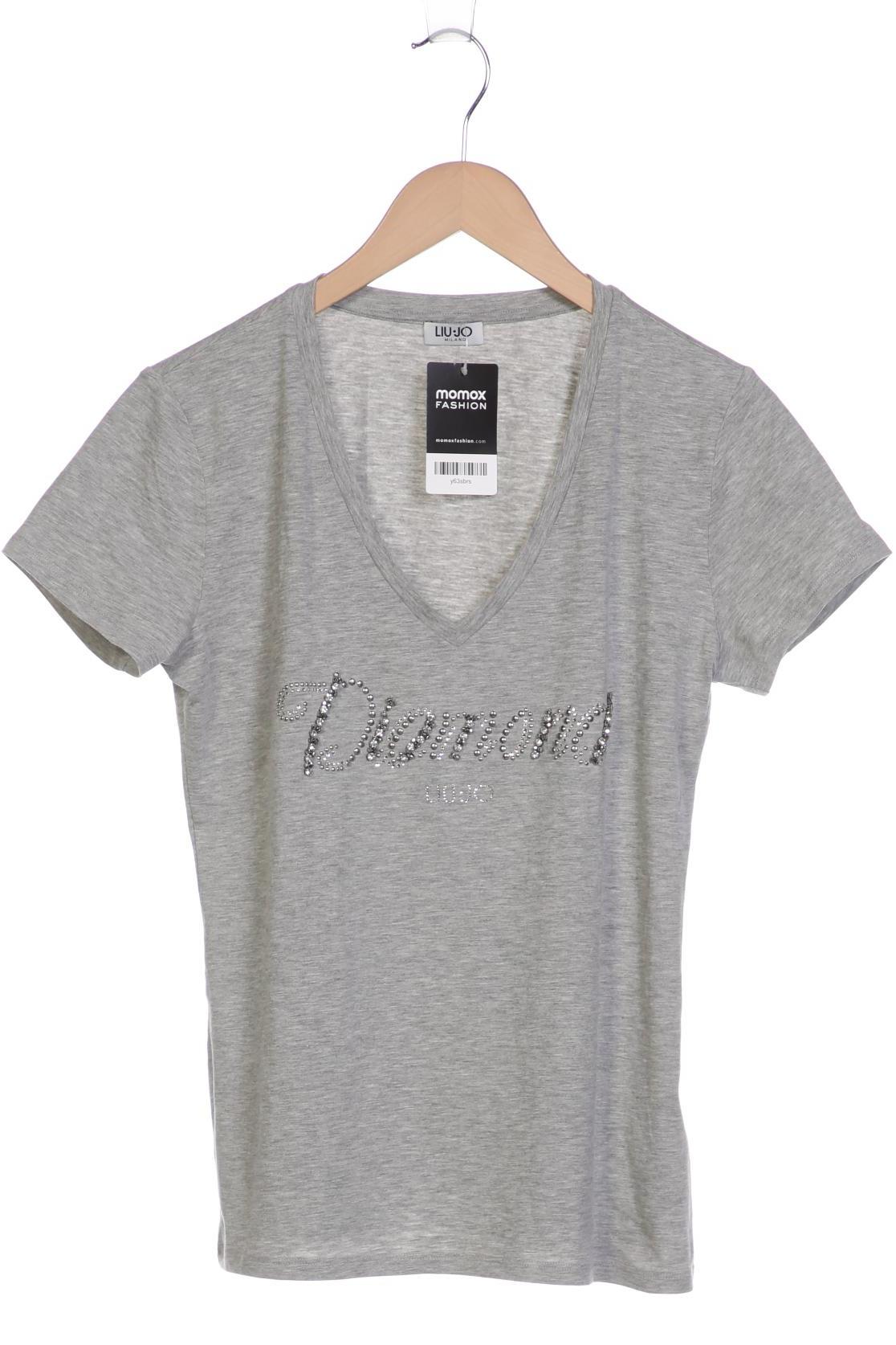 

LIU JO Damen T-Shirt, grau, Gr. 42
