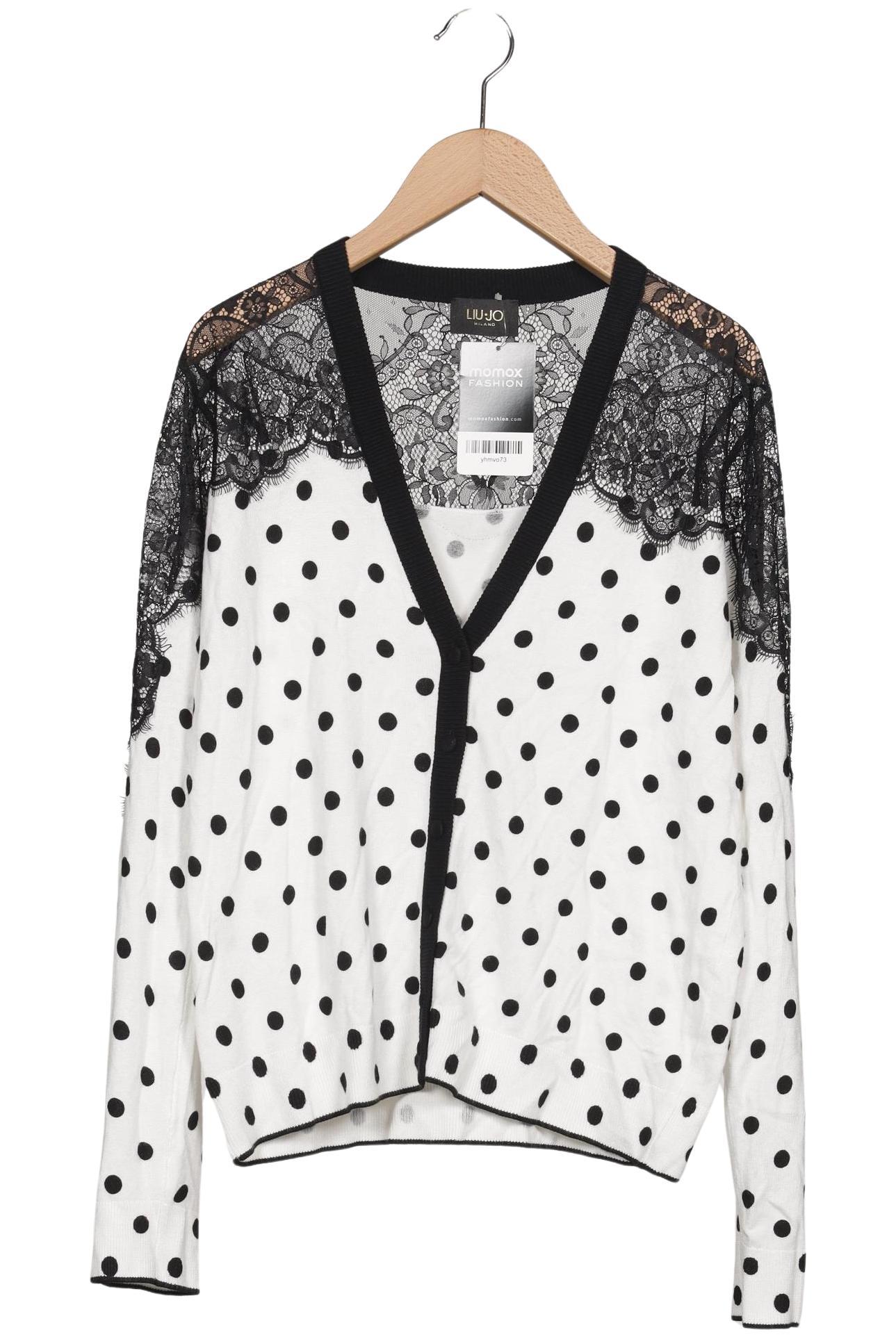 

LIU JO Damen Strickjacke, weiß, Gr. 38