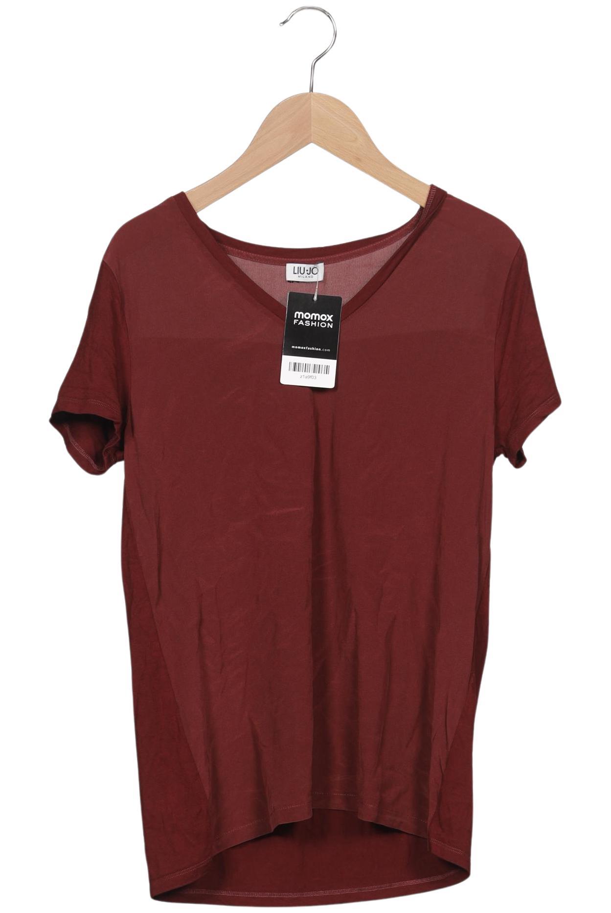 

LIU JO Damen T-Shirt, bordeaux, Gr. 36