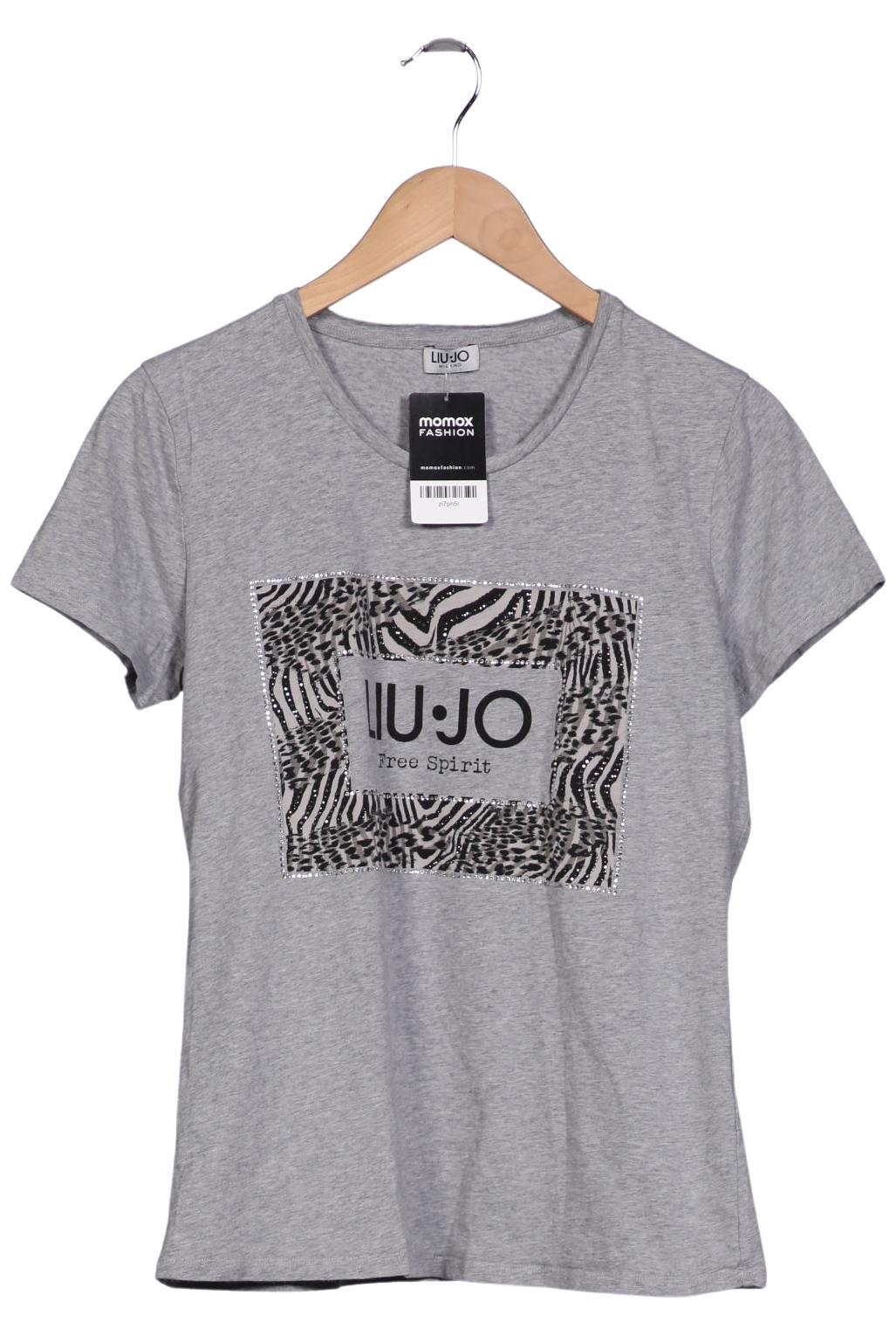 

LIU JO Damen T-Shirt, grau, Gr. 38