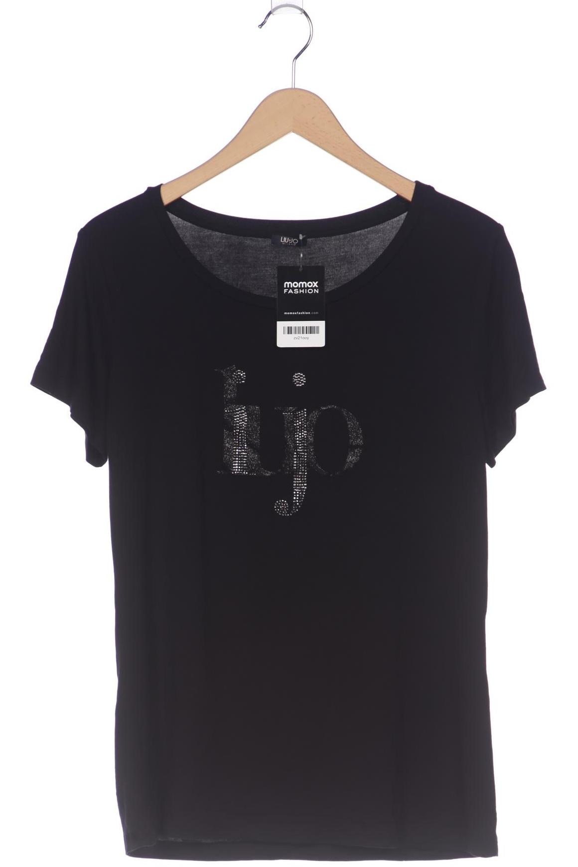 

LIU JO Damen T-Shirt, schwarz, Gr. 44