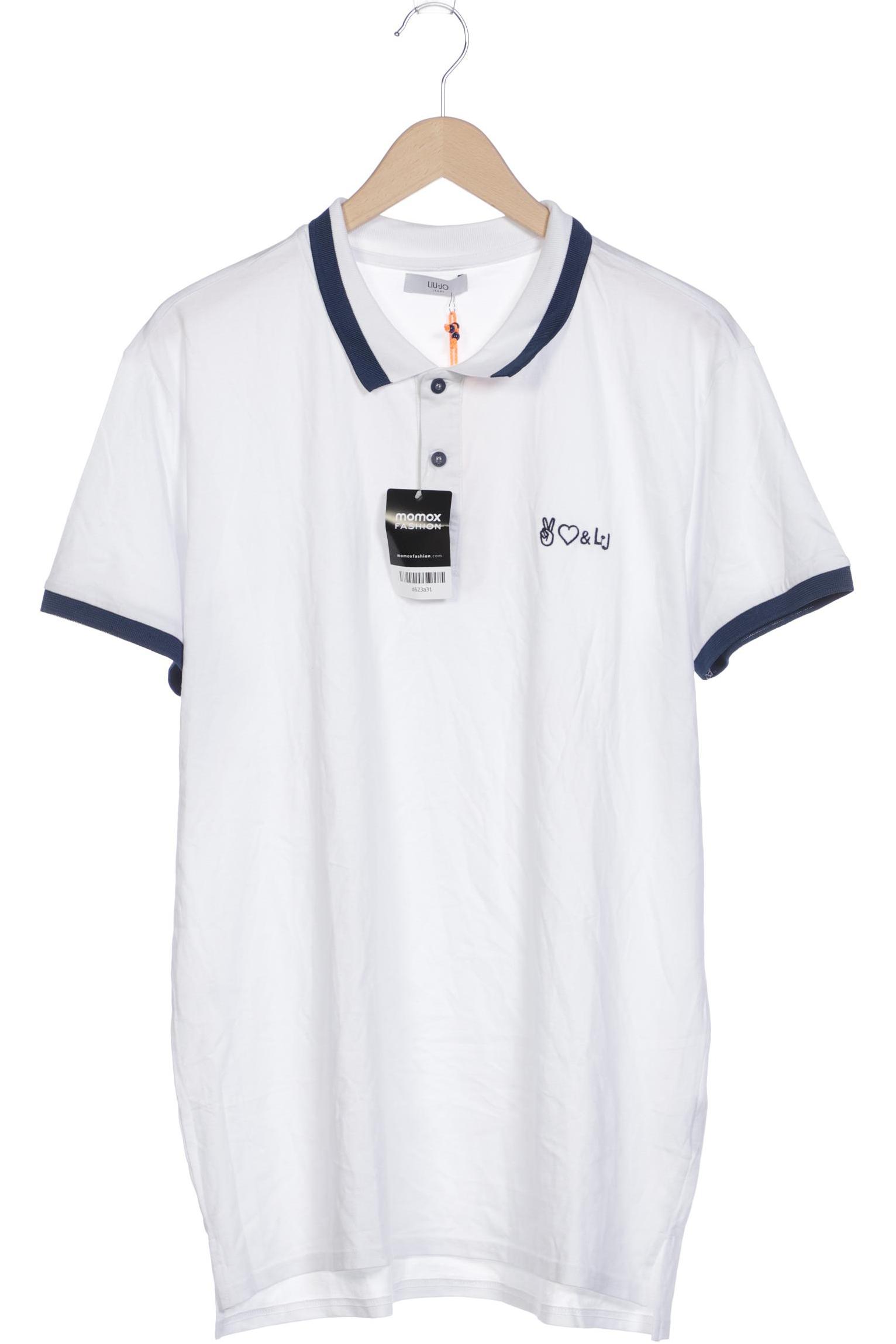 

LIU JO Herren Poloshirt, weiß, Gr. 56