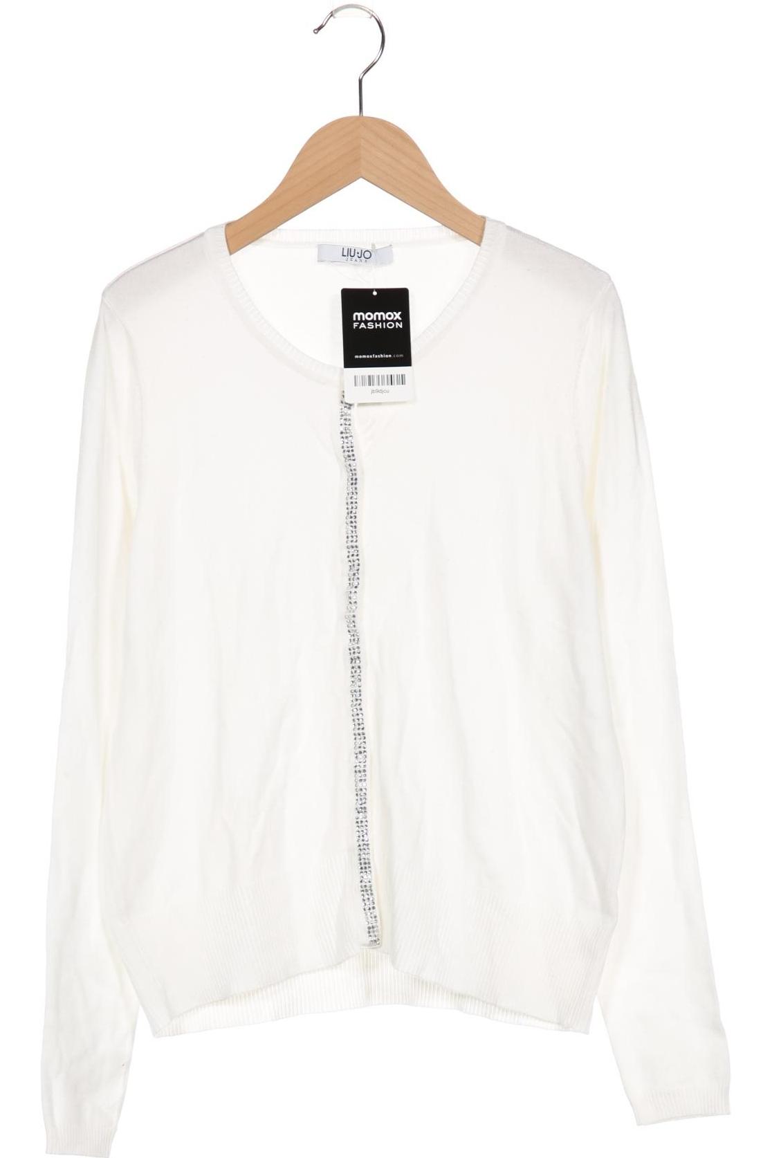 

Liu Jo Jeans Damen Strickjacke, weiß, Gr. 38