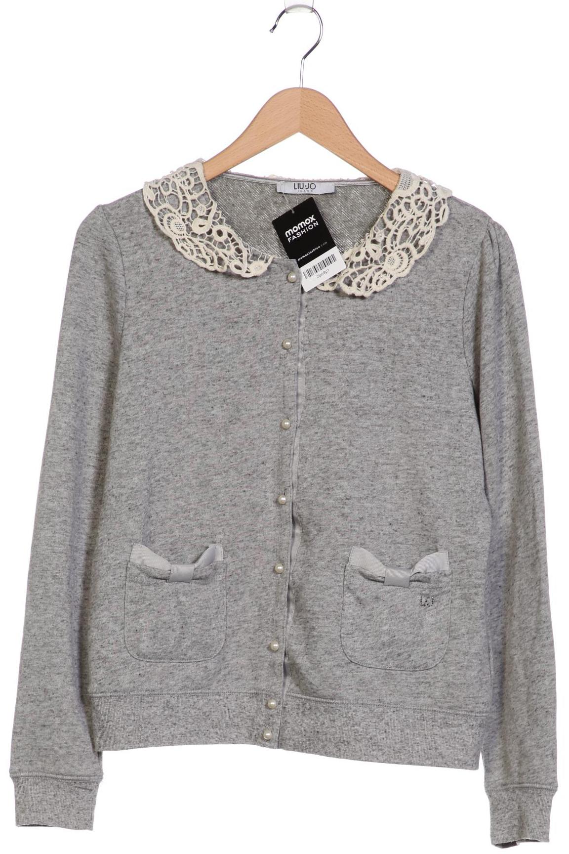 

Liu Jo Jeans Damen Strickjacke, grau, Gr. 44