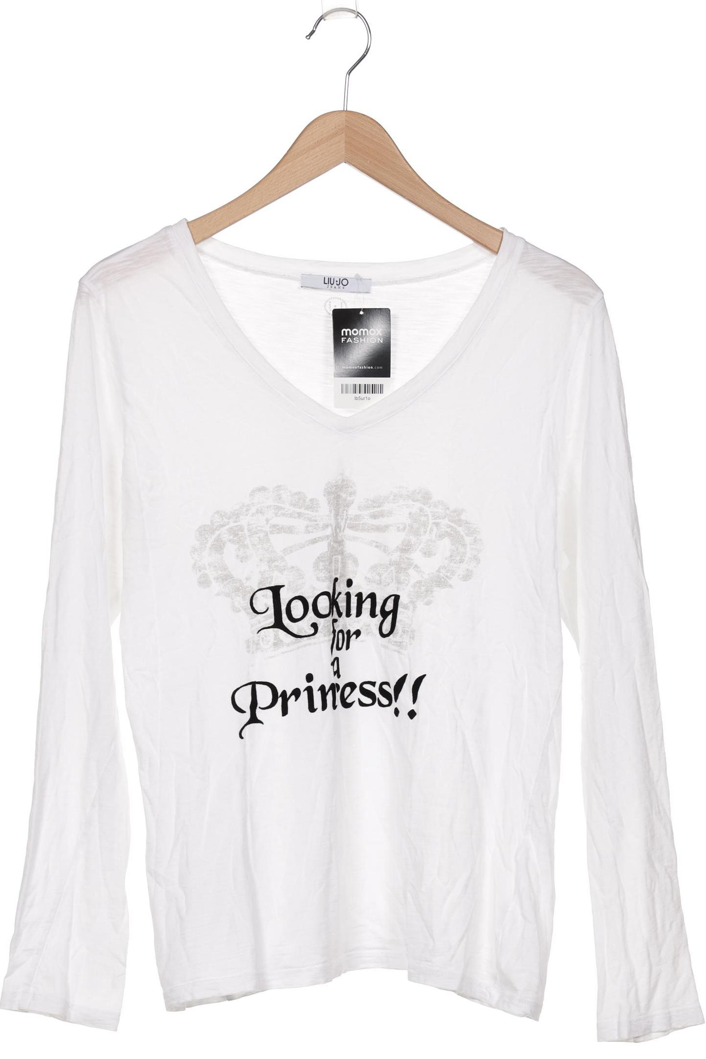 

Liu Jo Jeans Damen Langarmshirt, weiß, Gr. 42