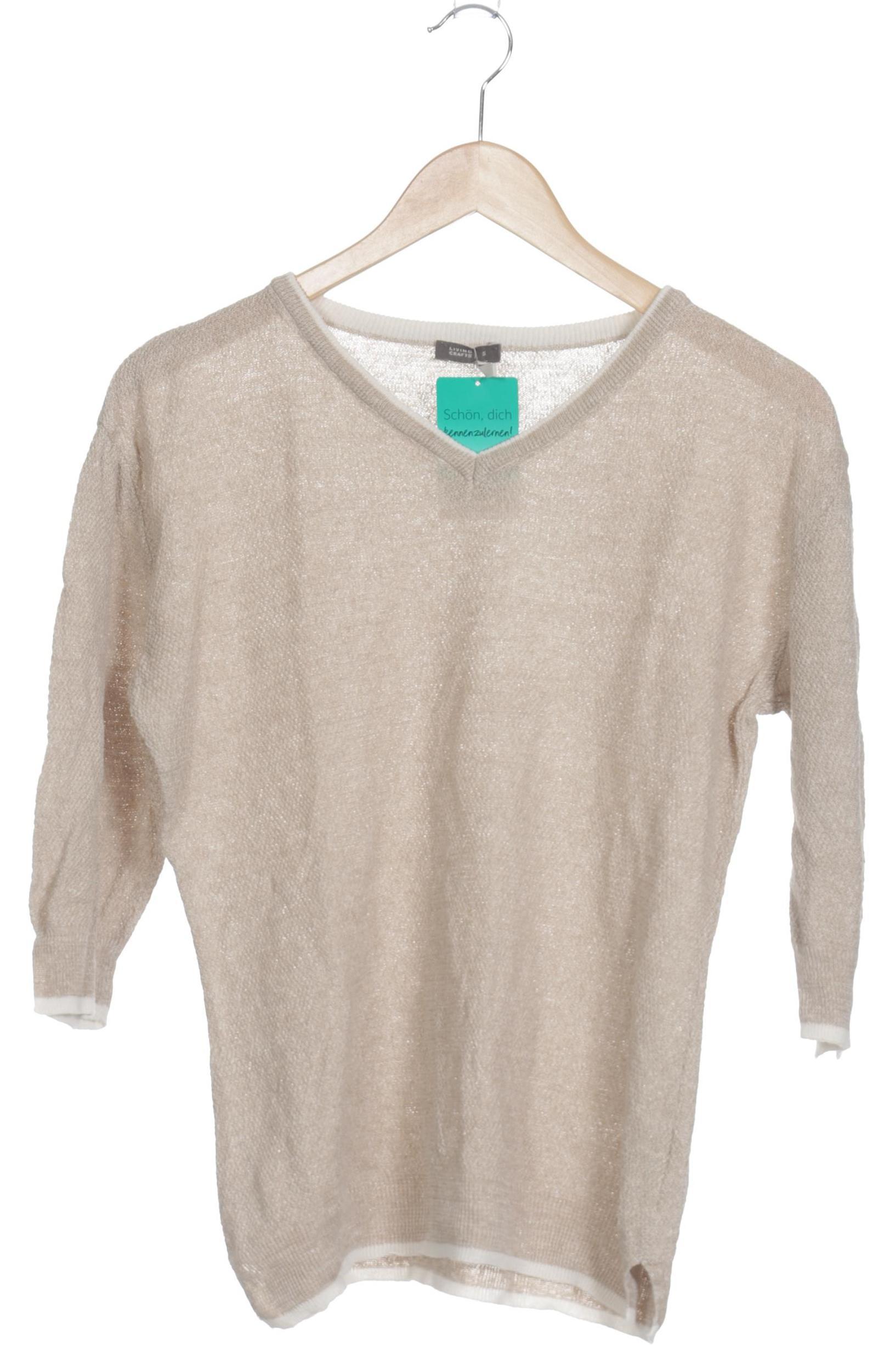 

Living Crafts Damen Pullover, beige, Gr.