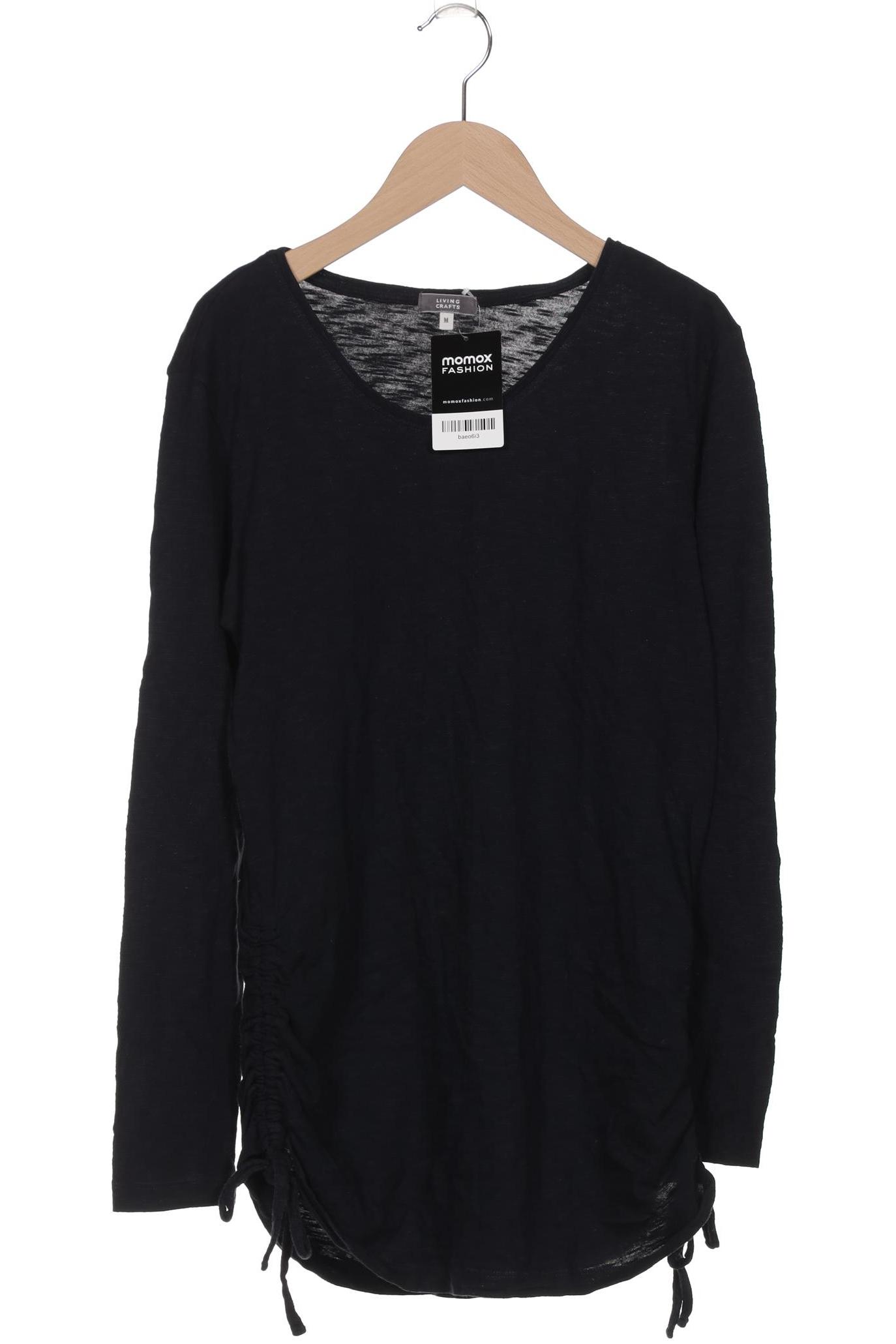 

Living Crafts Damen Langarmshirt, marineblau, Gr. 38