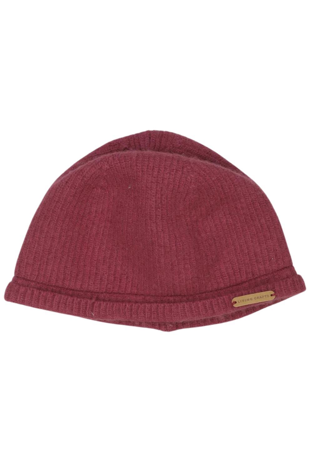 

Living Crafts Damen Hut/Mütze, bordeaux, Gr. uni
