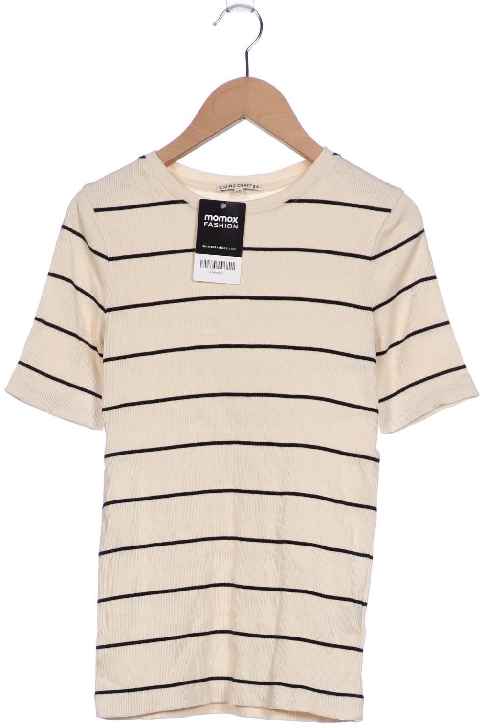 

Living Crafts Damen T-Shirt, cremeweiß, Gr. 34