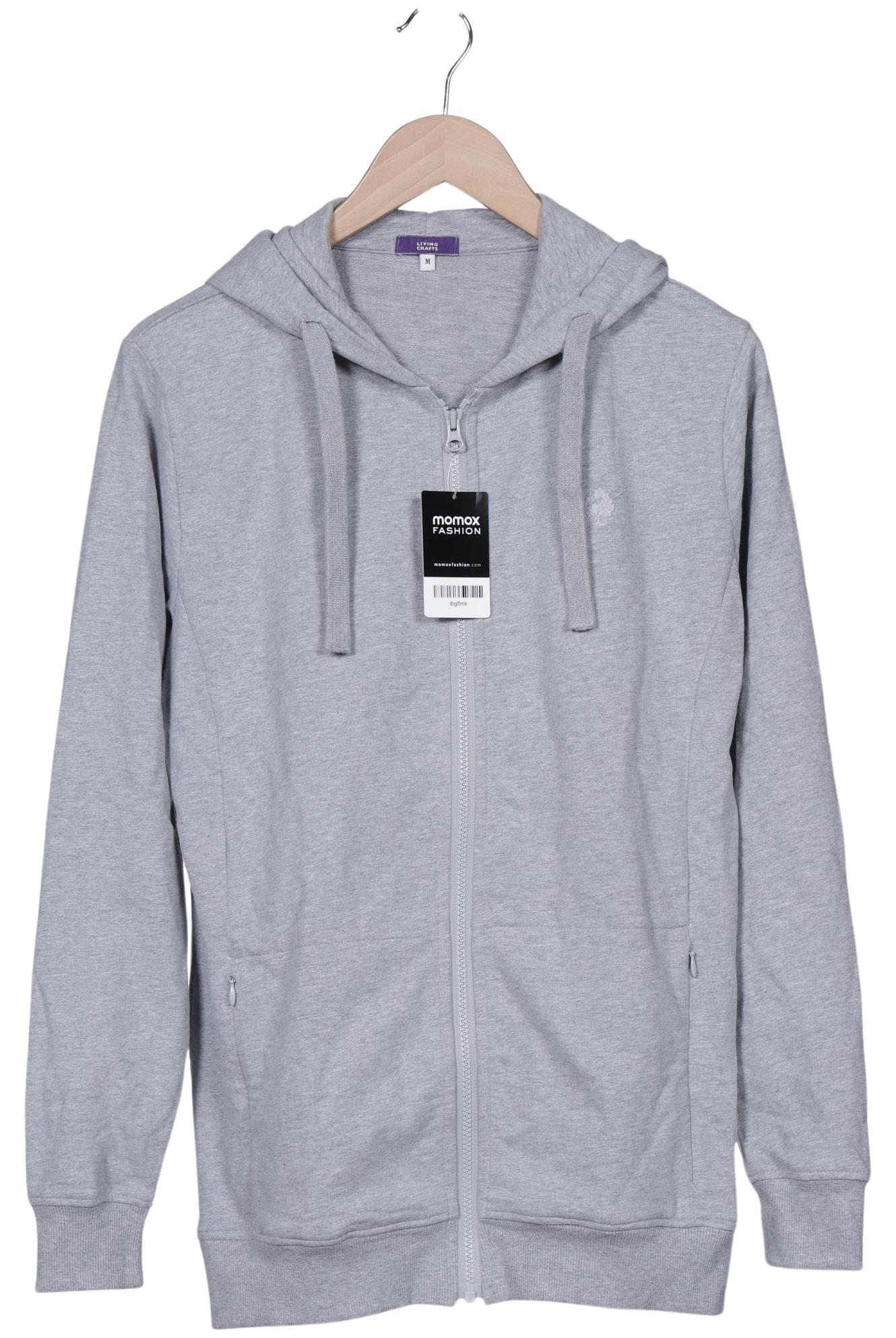 

Living Crafts Damen Kapuzenpullover, grau, Gr. 38