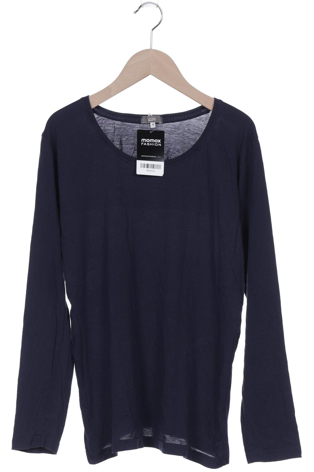 

Living Crafts Damen Langarmshirt, marineblau, Gr. 38