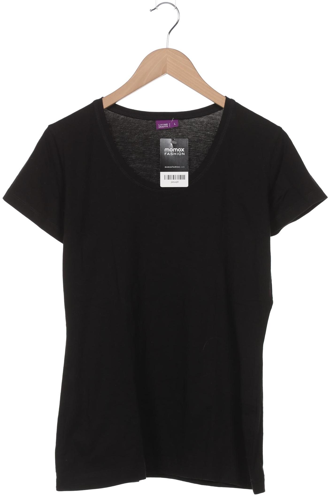 

Living Crafts Damen T-Shirt, schwarz, Gr. 42