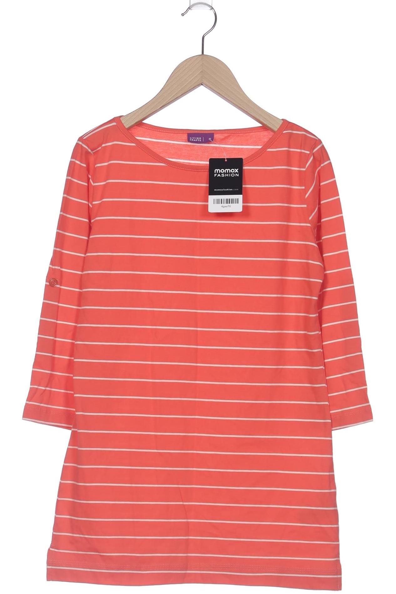 

Living Crafts Damen Langarmshirt, rot, Gr. 36