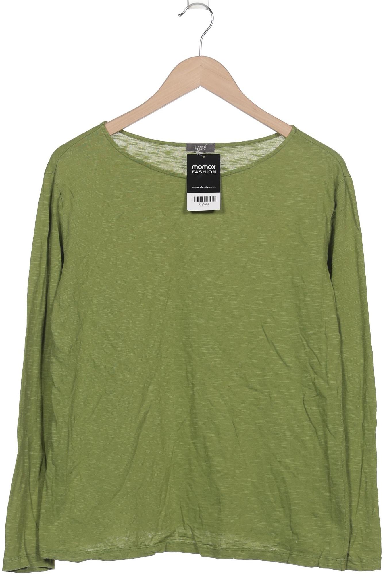 

Living Crafts Damen Langarmshirt, grün, Gr. 42