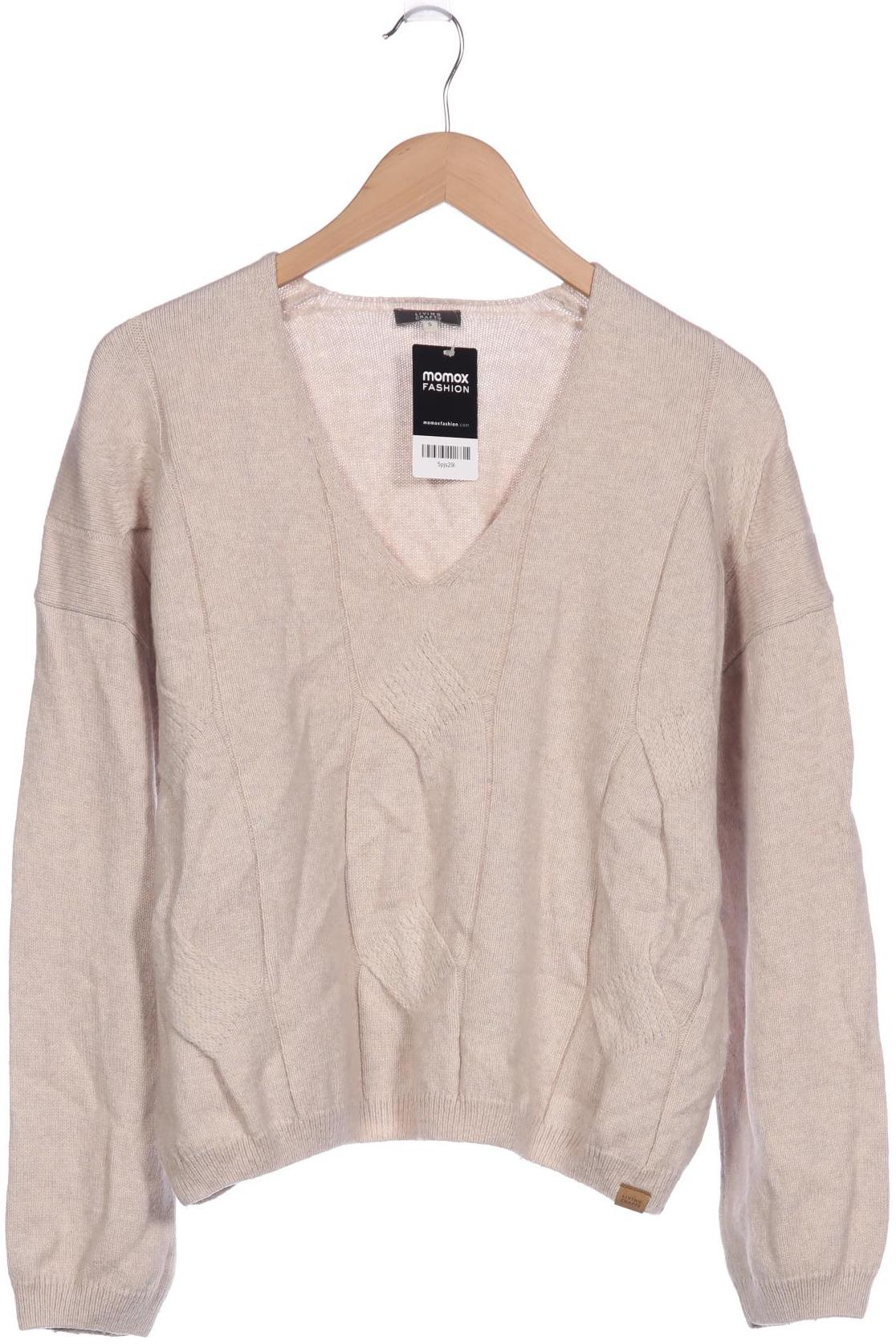 

Living Crafts Damen Pullover, beige, Gr. 36